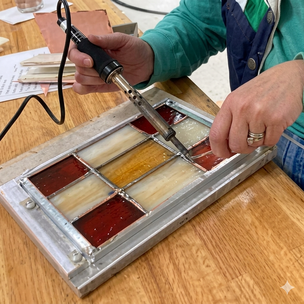 Stained Glass 101 - Copper Foil Method | Sunday, June 14 | 10:00AM - 4:30PM