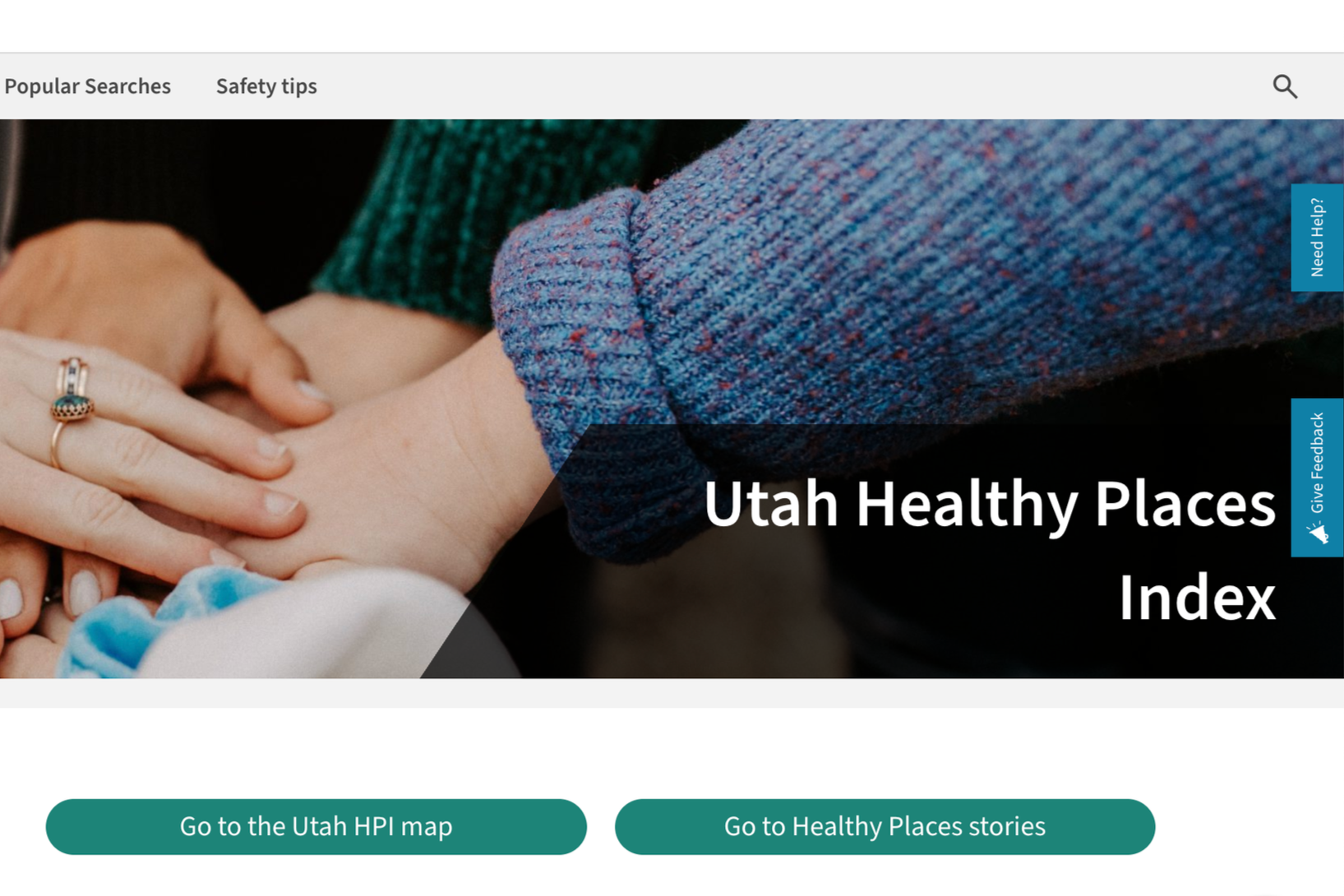 Utah Healthy Places Index