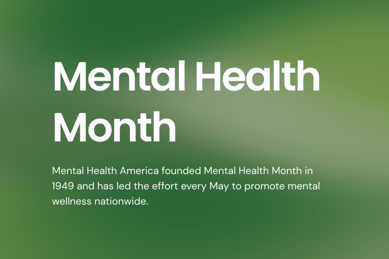 Mental Health Month Toolkit from Mental Health America