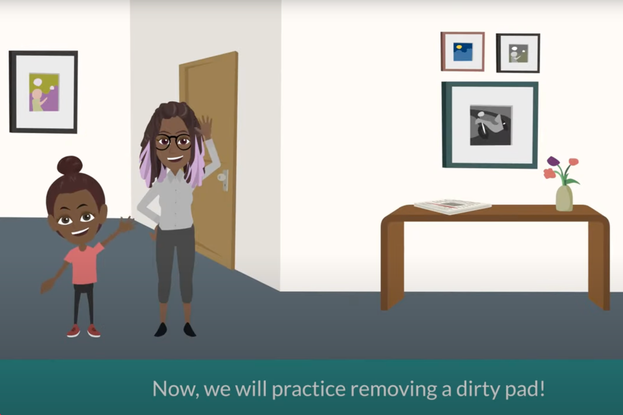 How to Change a Pad Video