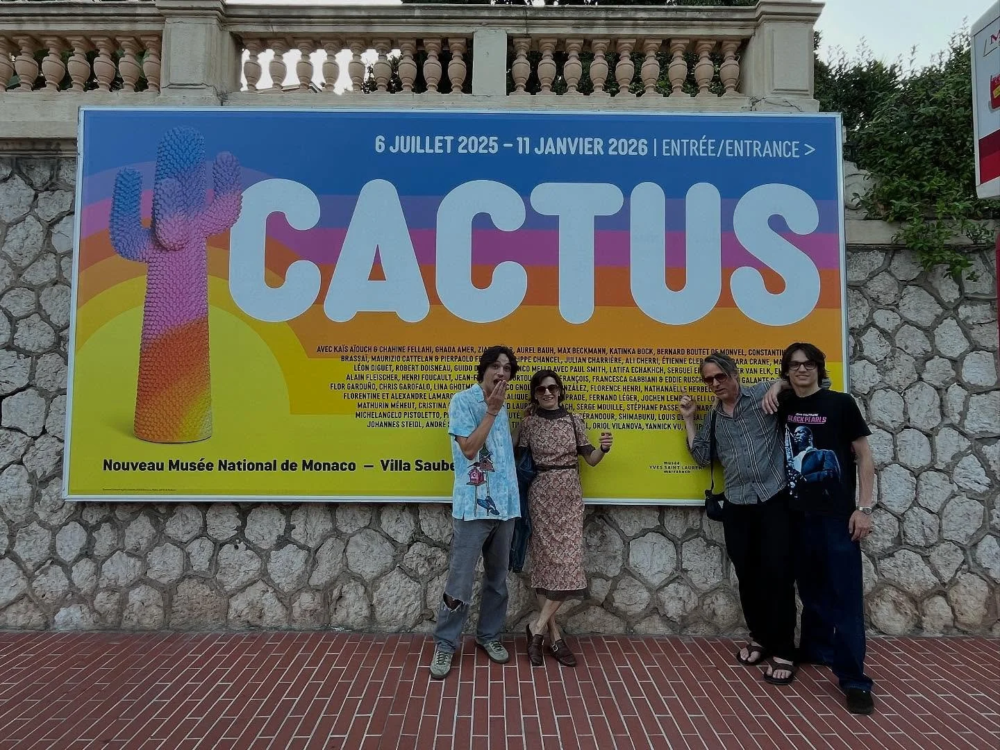 If in Monaco go visit the show &ldquo;Cactus&rdquo; curated by @marc.jeanson.7 and @philippe_lebon  @jardinmajorellemarrakech @villasauber  it&rsquo;s a beautiful show really.. don&rsquo;t miss it 🌵💖🌵our collaboration @secretcircuit is in such goo