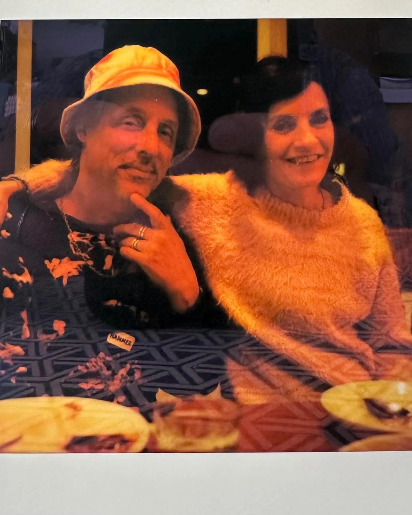 Beautiful evening with #tacitadean and #matthewhale &hearts;️&hearts;️🫠🫠and of course @secretcircuit Thank you #tacitadean for the pretty Polaroid 🫠