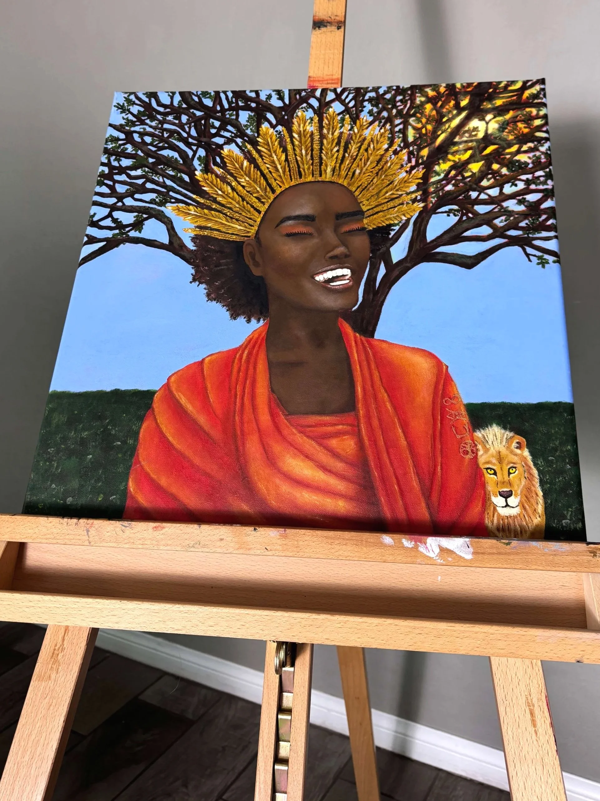 "Summer" || original acrylic painting