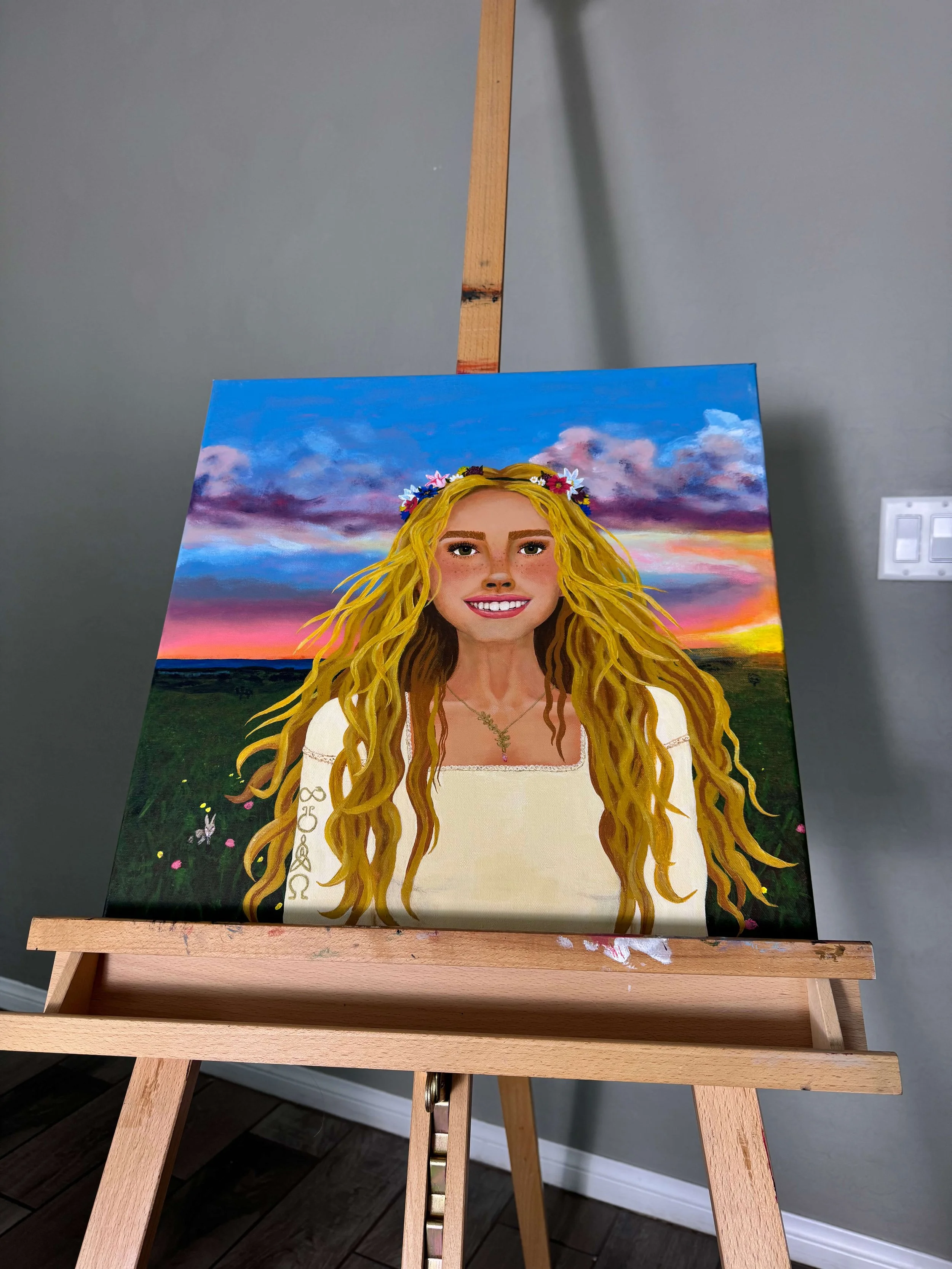 "Spring" || original acrylic painting