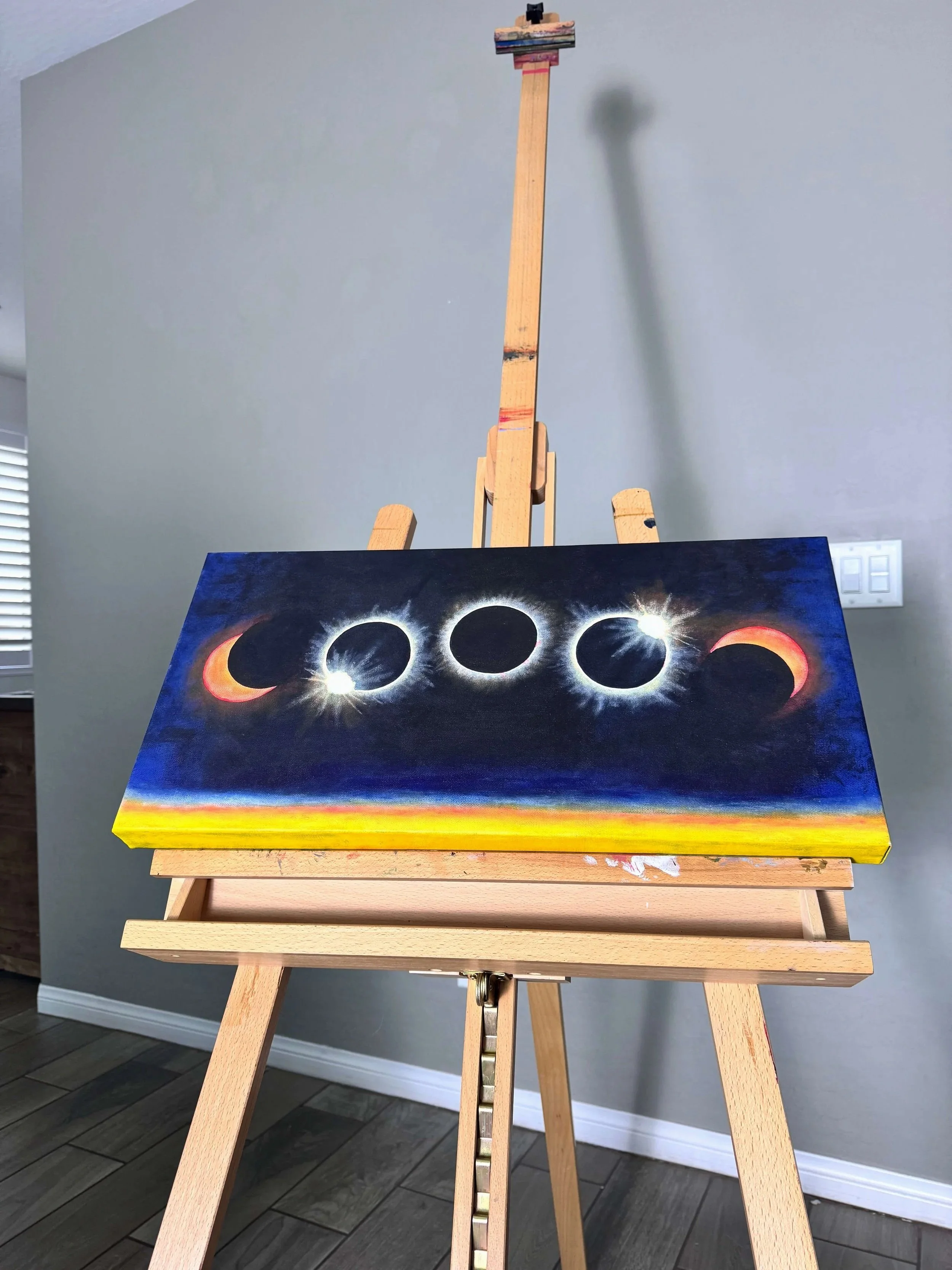 "Eclipse" || Original Painting