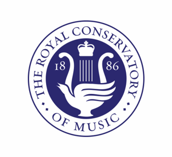 Royal Conservatory of Music logo with a crown and a musical staff in the center.