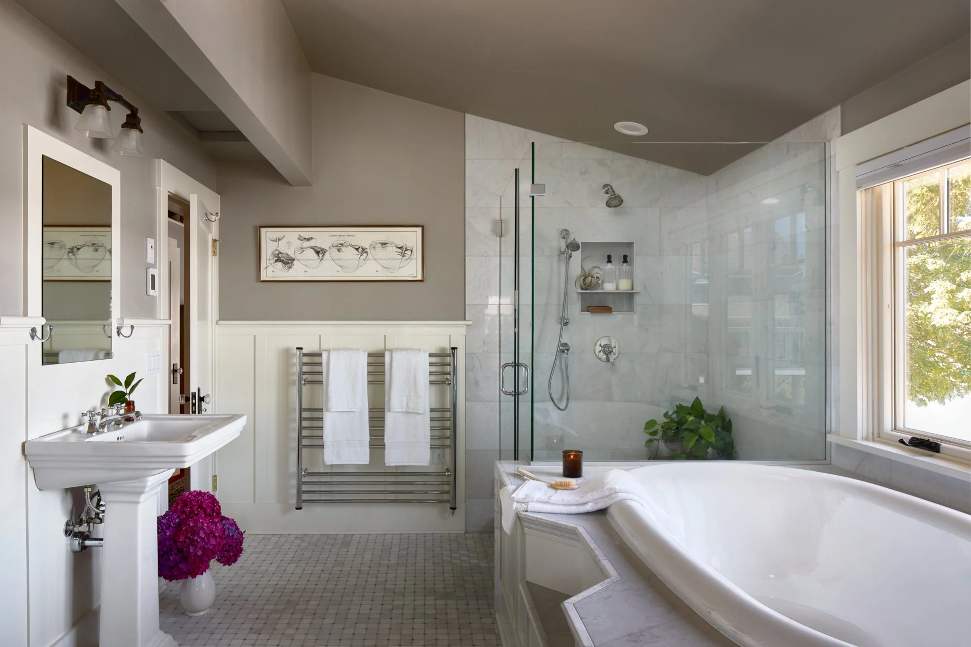 Staged Bathroom