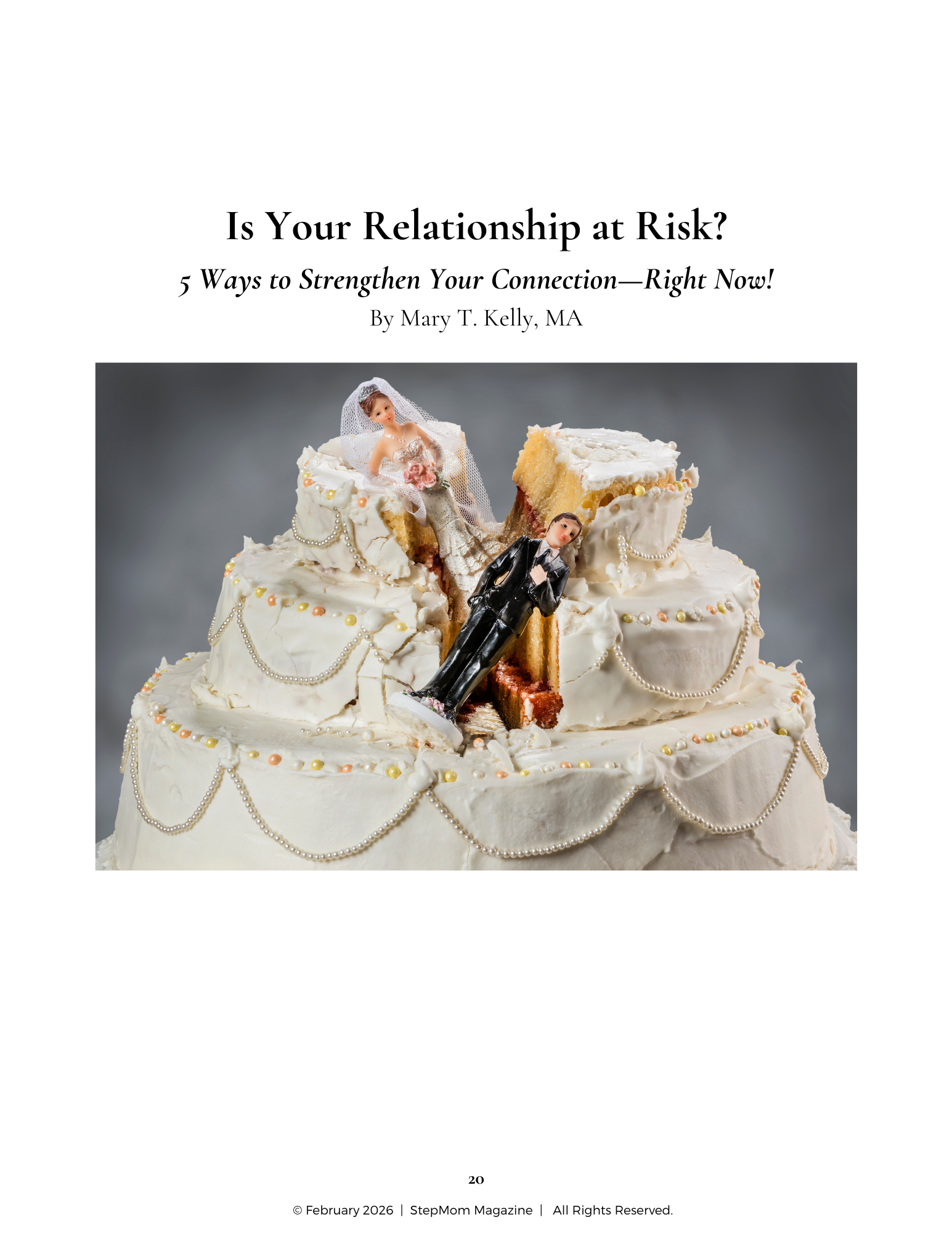 StepMom Magazine Article: Is Your Relationship at Risk?