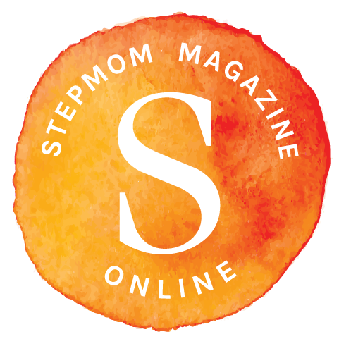 Stepmom Testimonial Button Orange