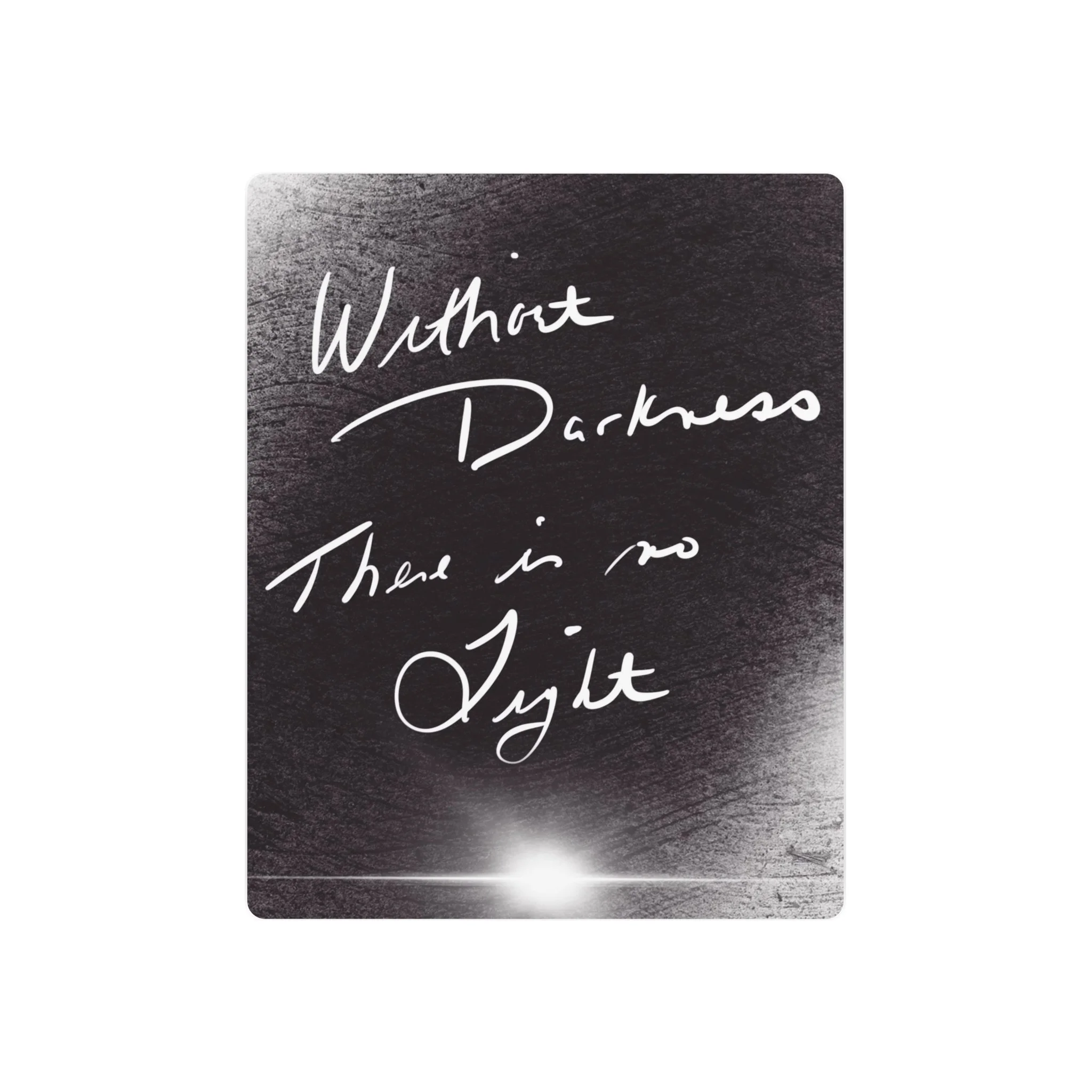 shadow work digital print; without darkness there is no light; black and white quote art; motivational wall decor; mental wellness artwork; gothic minimal print; spiritual empowerment art