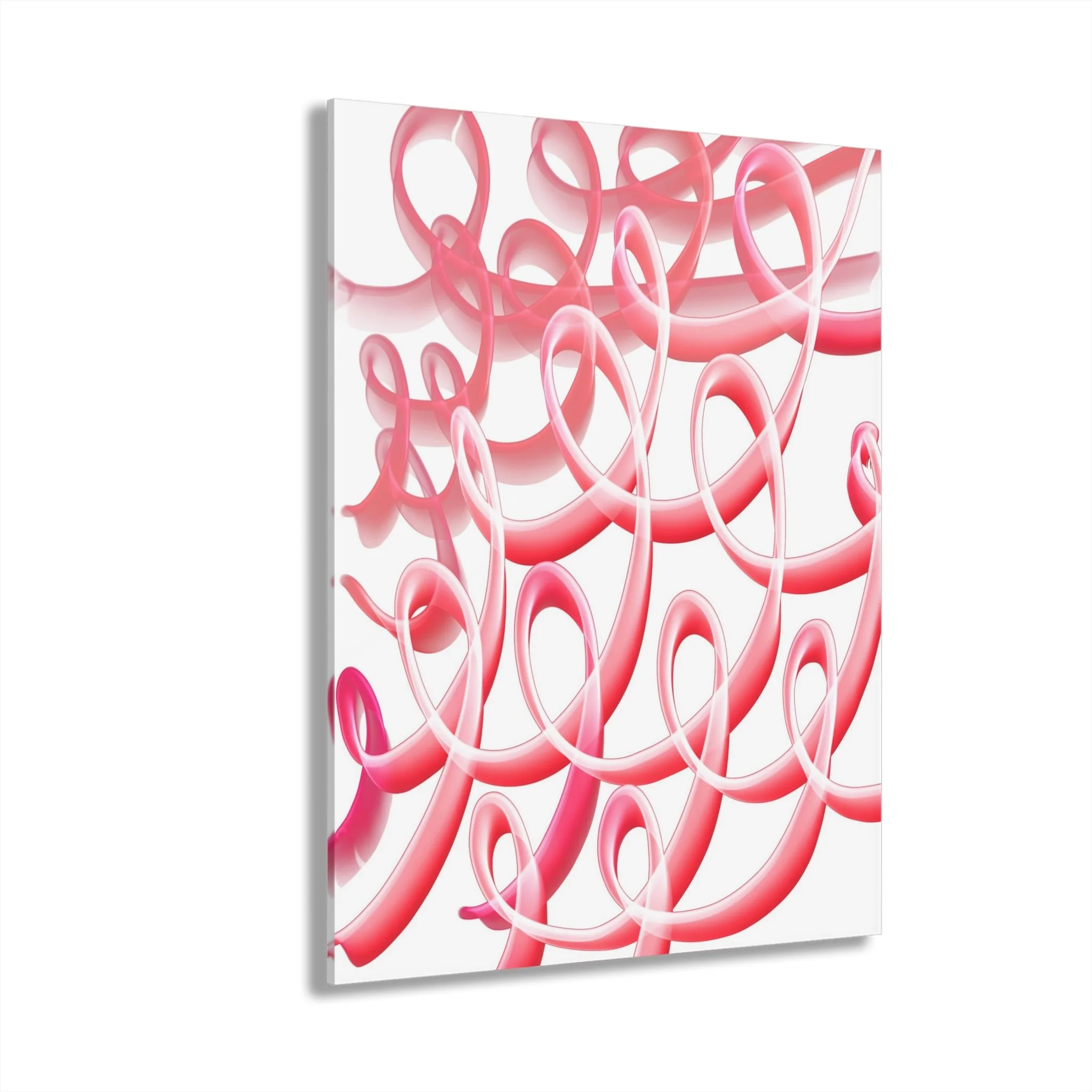 breast cancer awareness art; pink ribbon artwork; breast cancer support print; breast cancer digital art; cancer survivor gift art; breast cancer wall decor