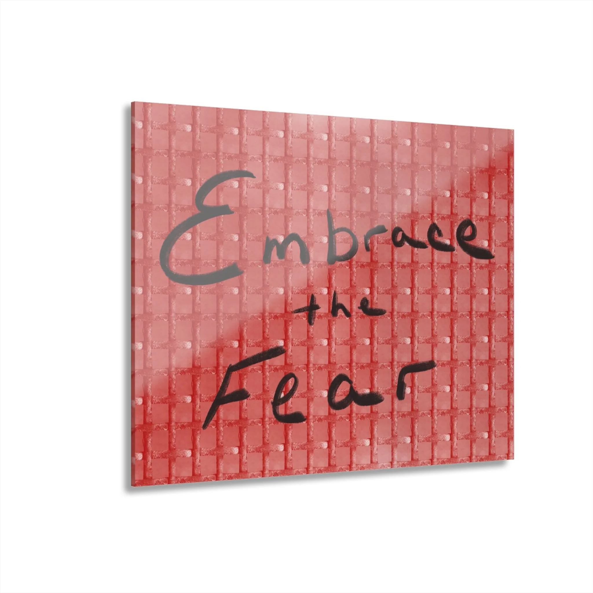 courage and empowerment art; overcome fear home decor; self empowerment artwork; inspirational office wall decor; bravery and courage print; motivational gift for friends; courage and resilience art