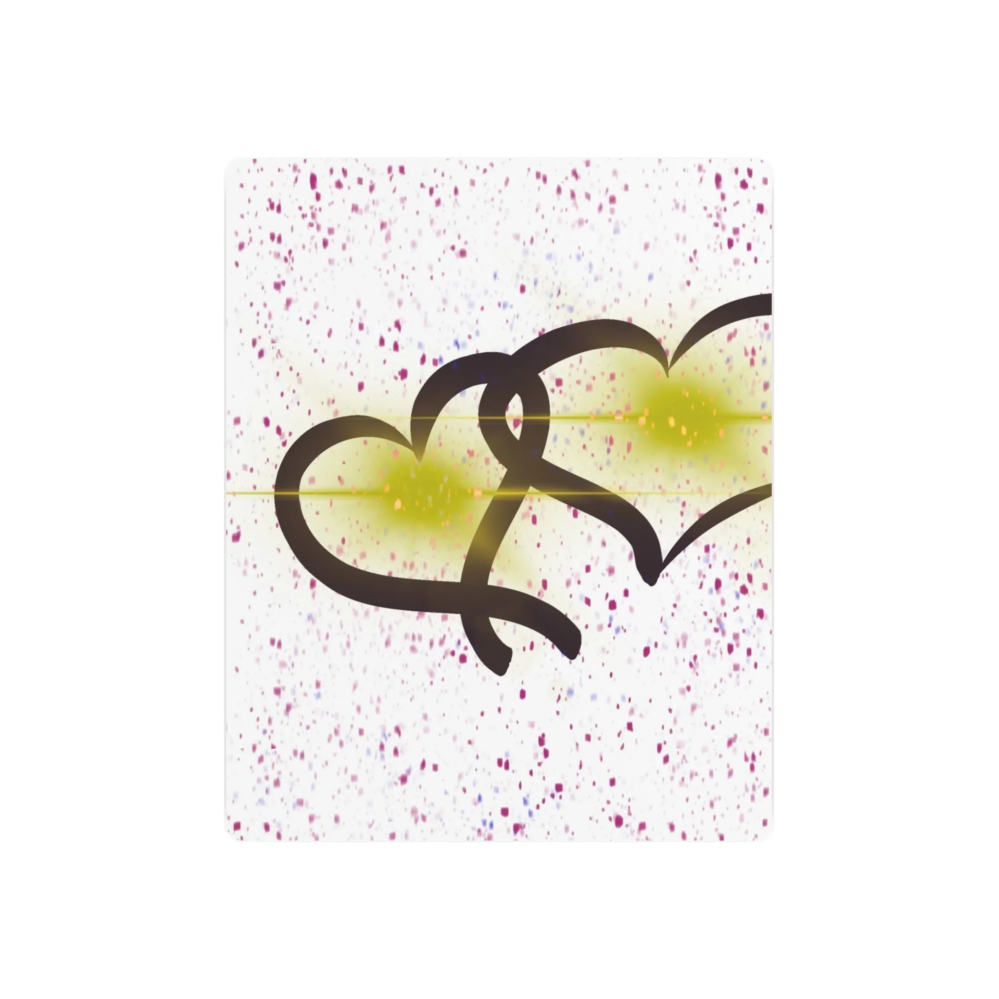 abstract soulmate art print; romantic emotional artwork for couples; modern wall art symbolizing love and connection; neutral minimalist couple artwork; two hearts intertwined abstract art