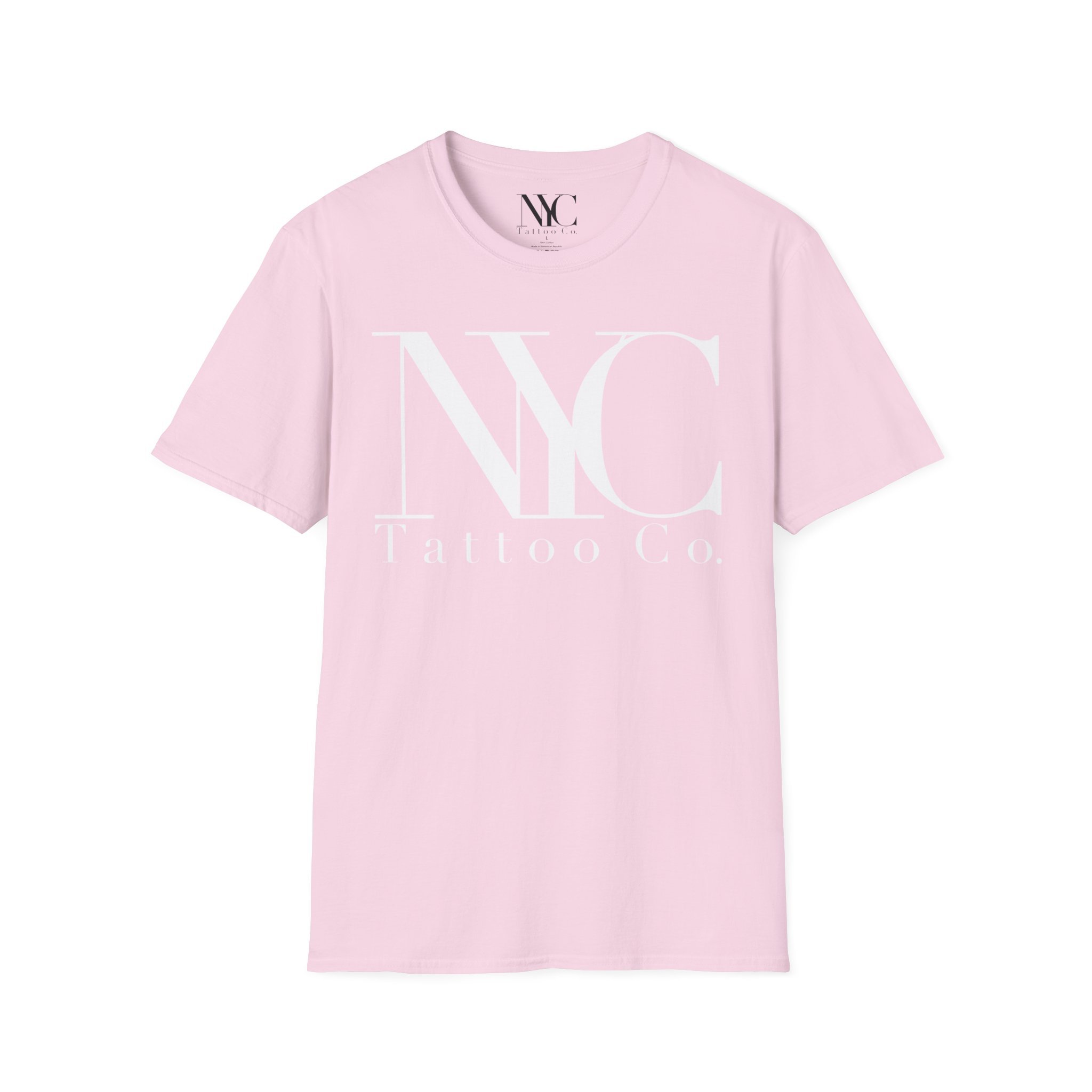 New York City NYC Logo Tattoo Graphic T-shirt – Urban Tattoo-Inspired Design