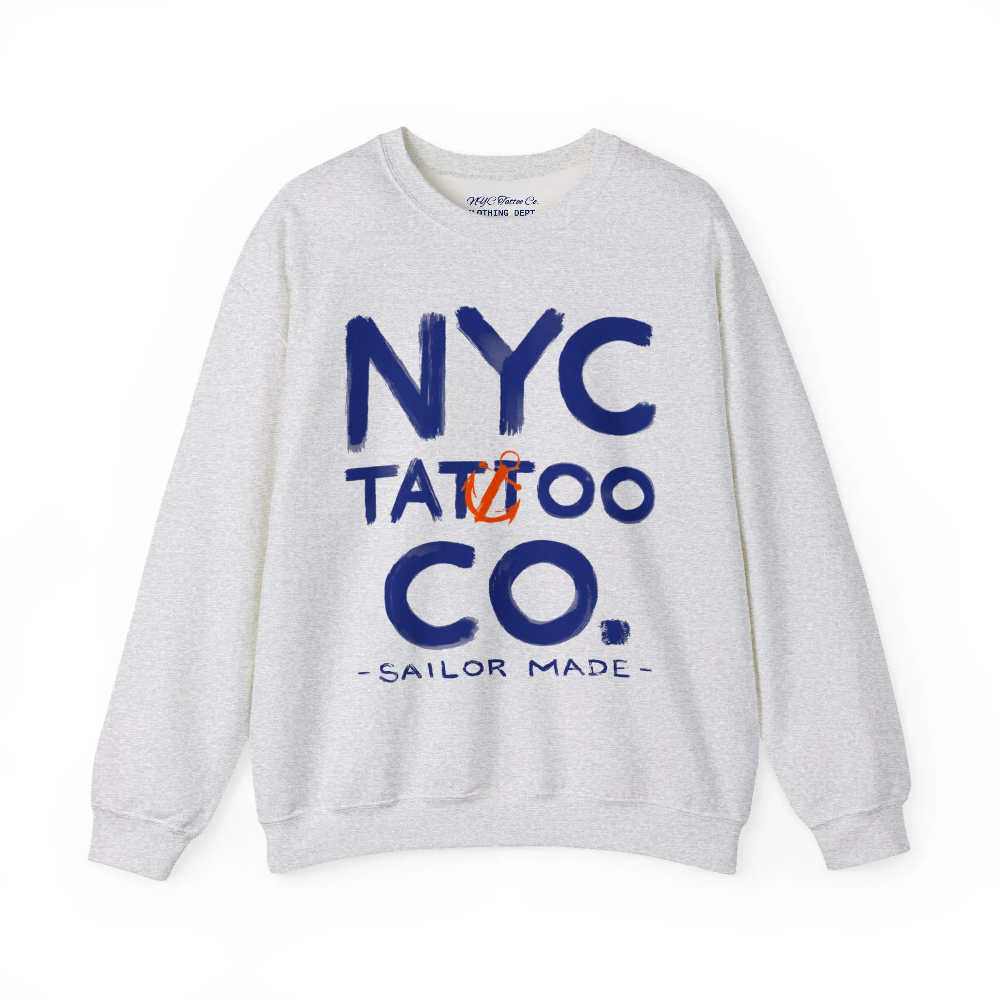 nyc tattoo co. crewneck sweatshirt sailor made