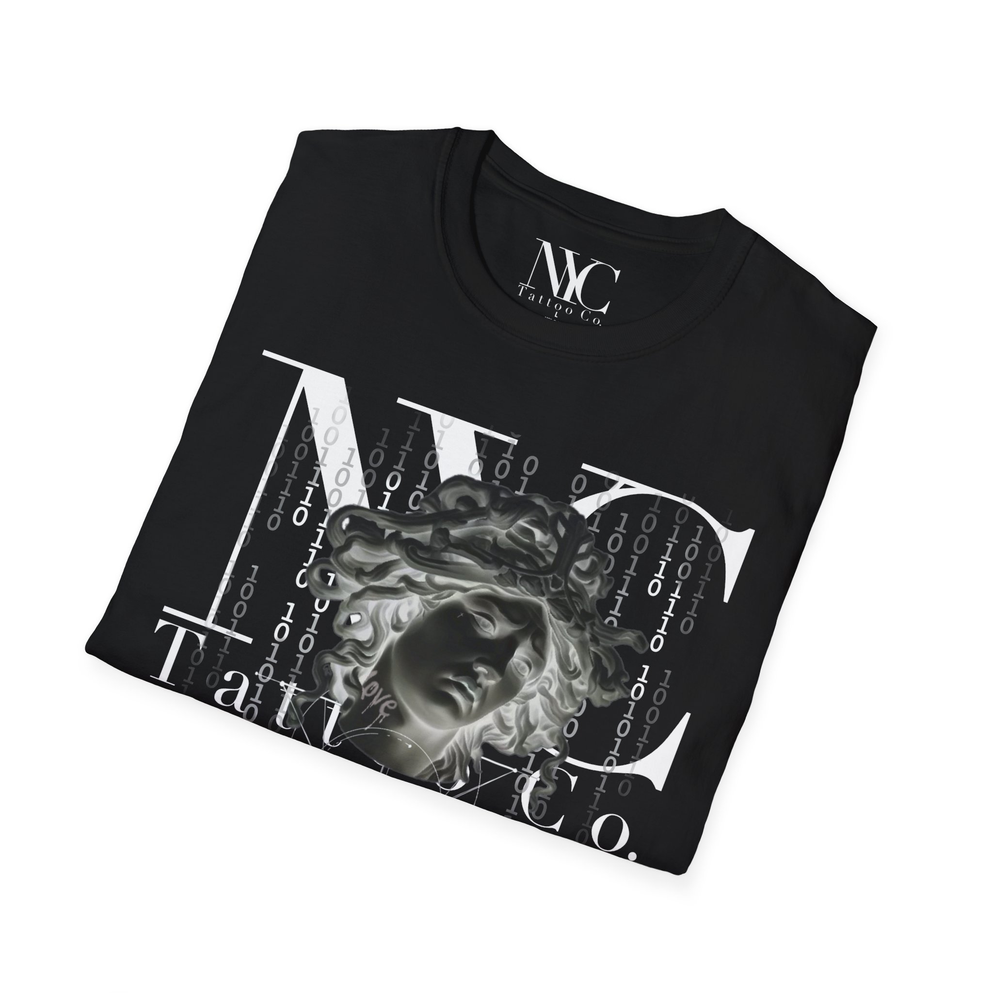Multiverse Medusa Graphic T-shirt – Cosmic and Mythical Design Tee