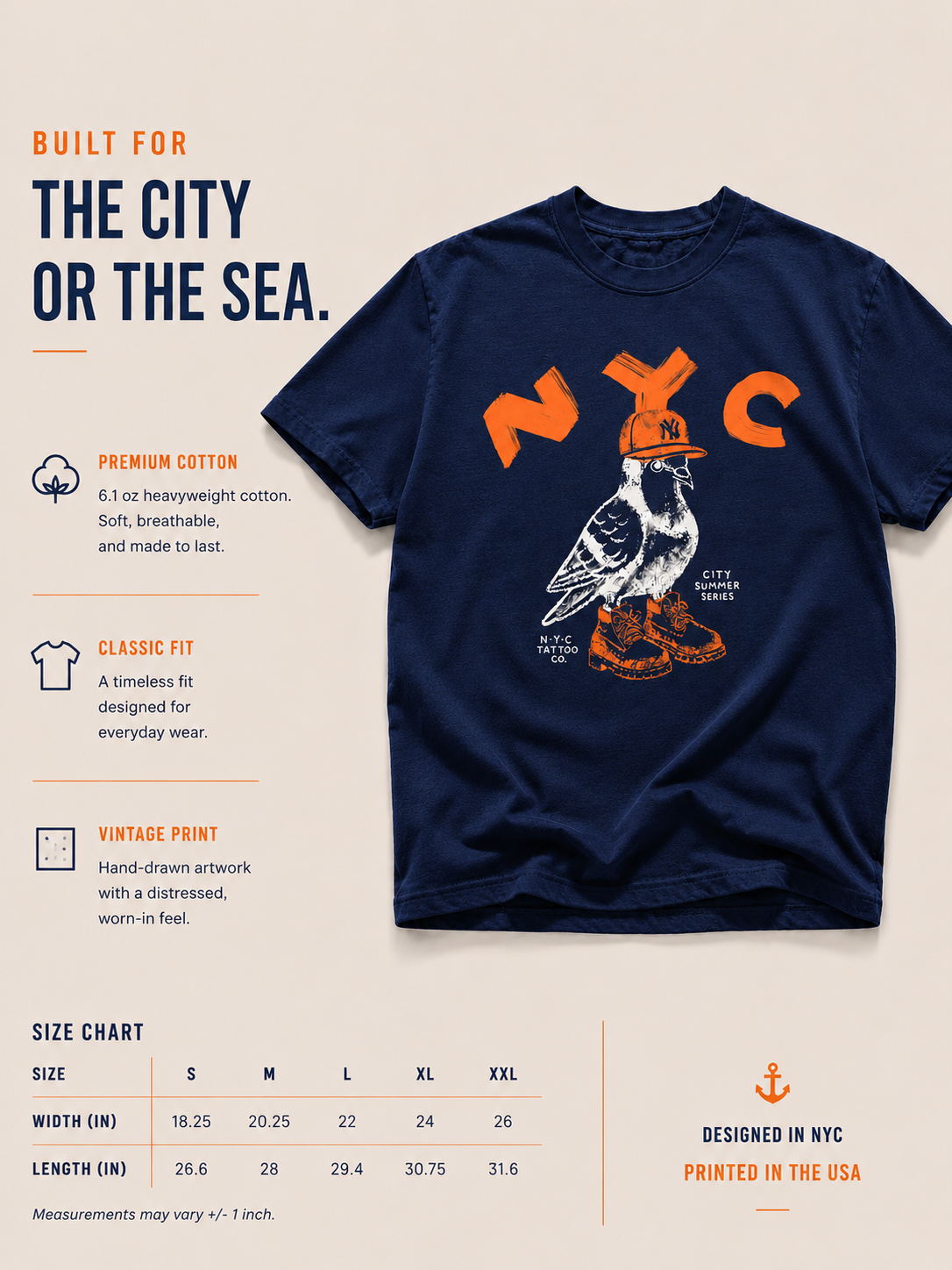 nyc pigeon wearing yankees hat and timberland boots size chart