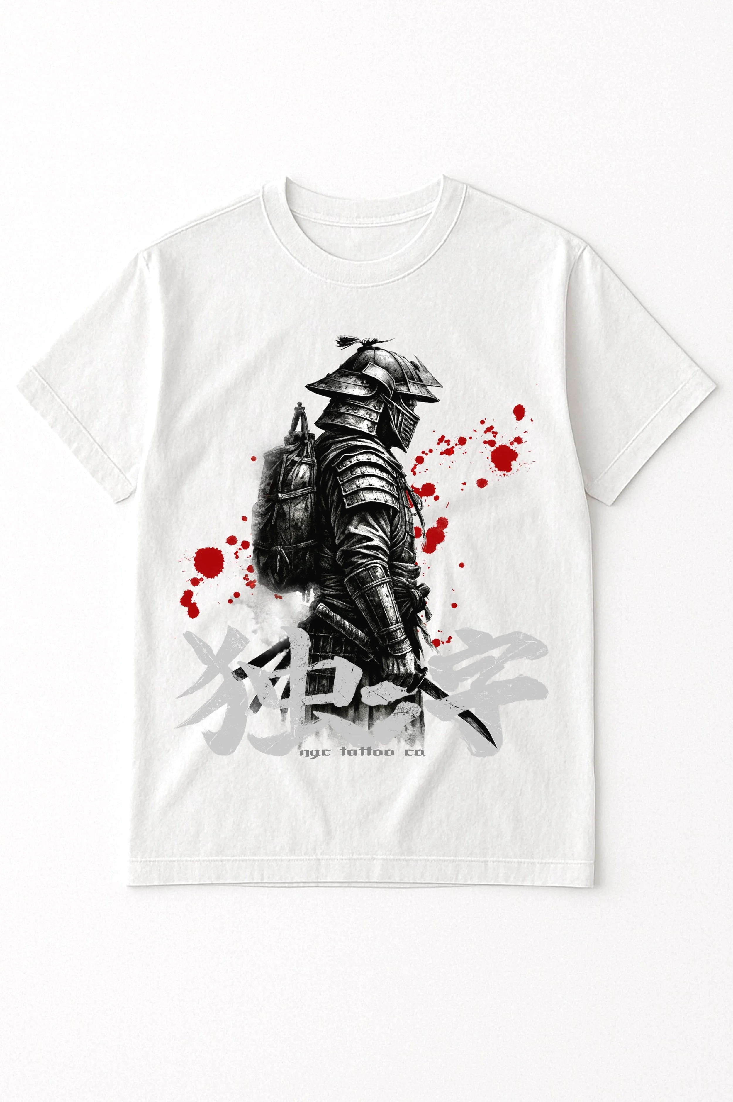Samurai T-shirt japanese warrior shirt graphic tee