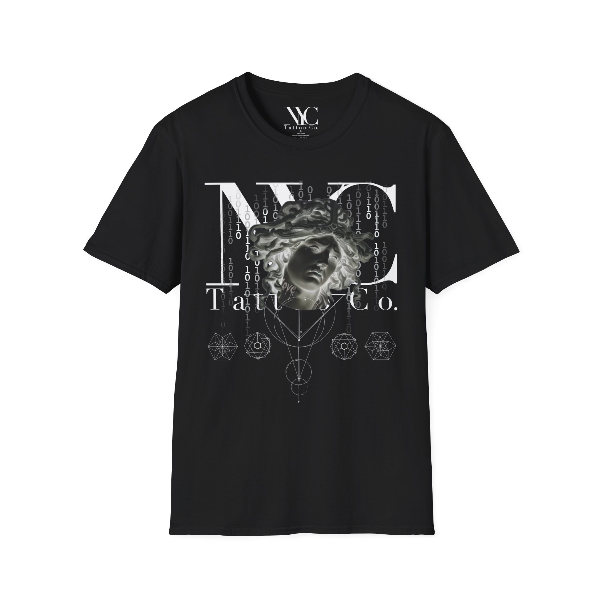 Multiverse Medusa Graphic T-shirt – Cosmic and Mythical Design Tee