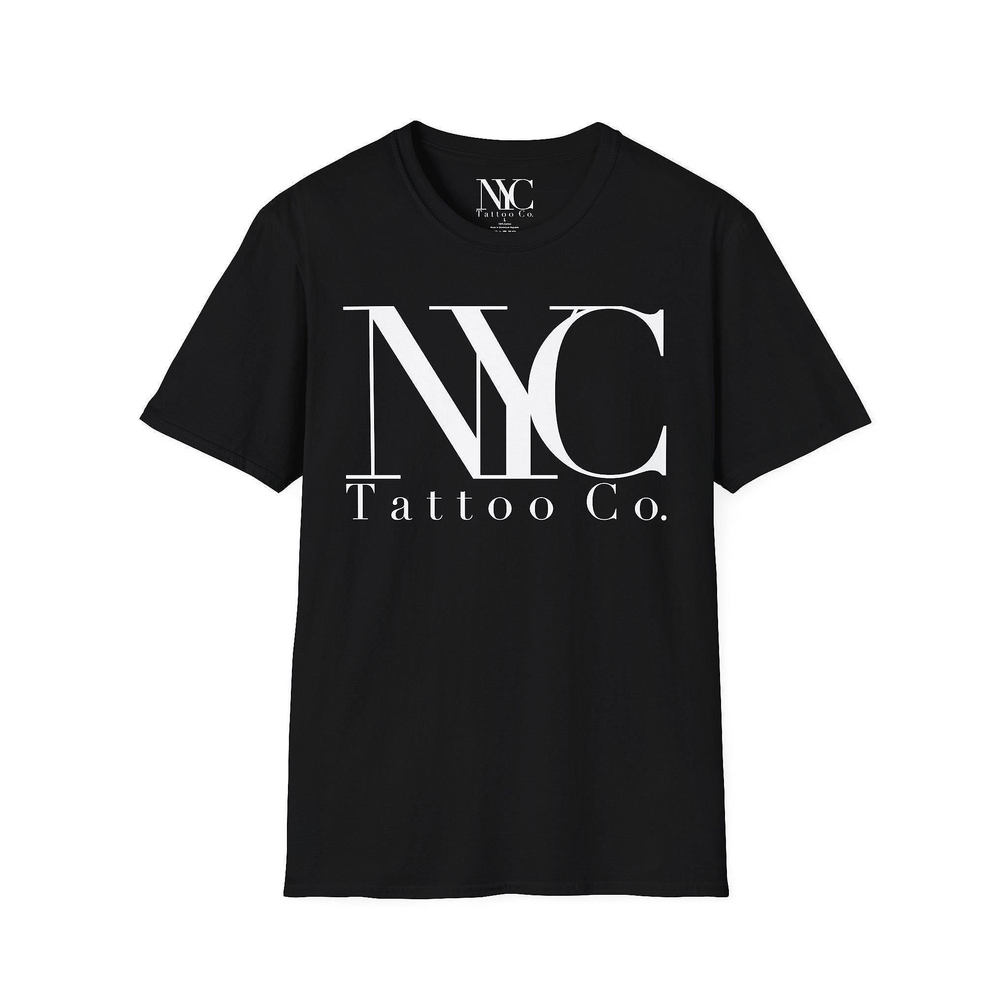 New York City NYC Logo Tattoo Graphic T-shirt – Urban Tattoo-Inspired Design