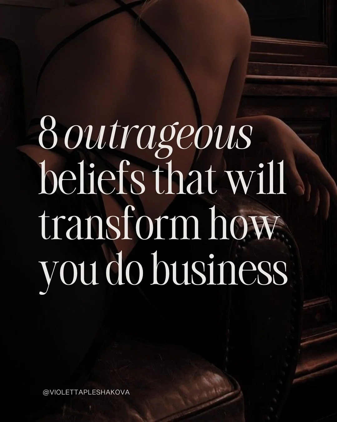 The amount of self-mastery, confidence, and trust that it takes to build a thriving spiritual business is WILD. So if you think the beliefs listed in the carousel are outrageous&hellip; let me tell you, they are literally the bare minimum.

Cultivati