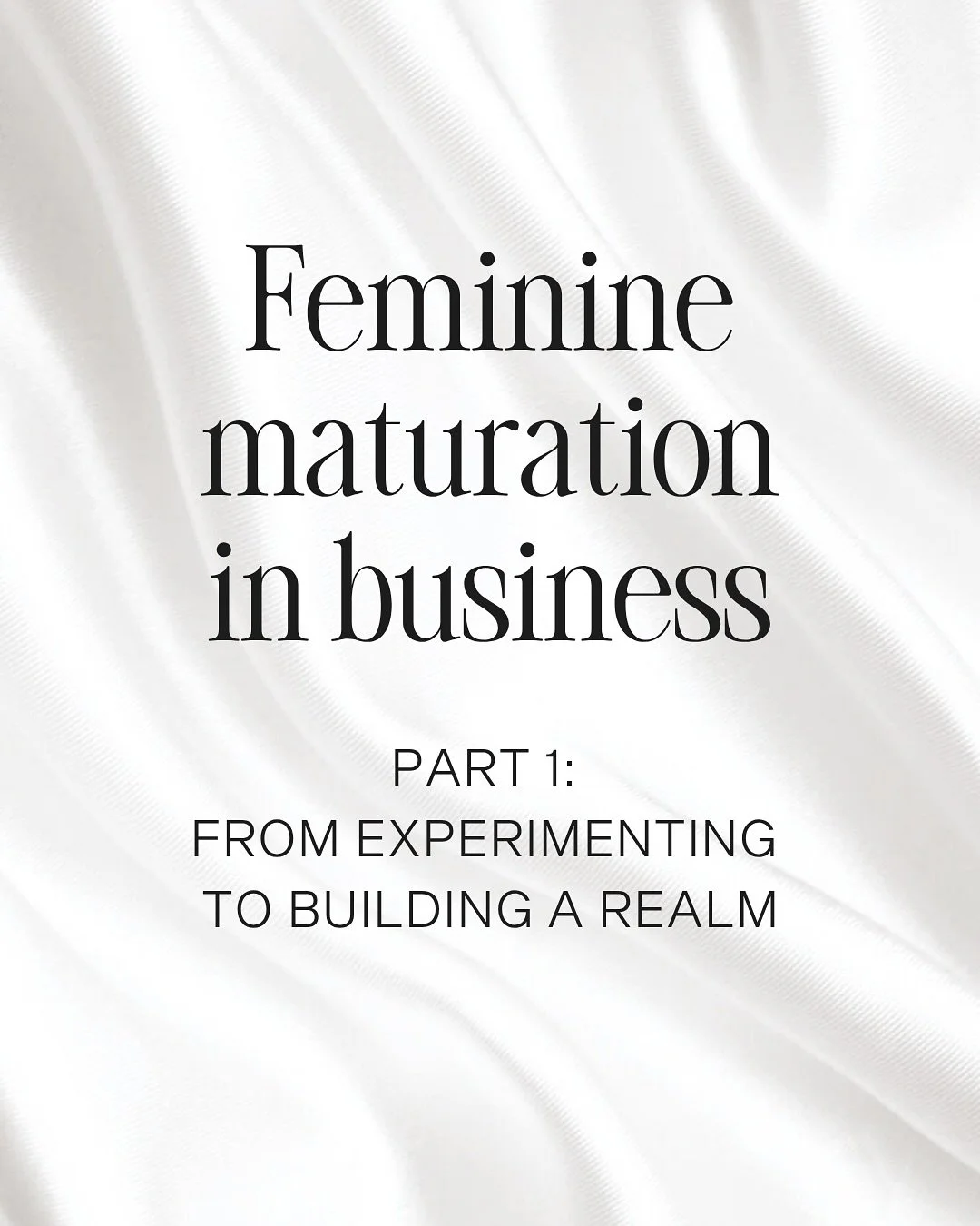 For a long time, I was the mystic chasing divine downloads, moving from one &ldquo;aligned&rdquo; idea to the next.

It was exciting, even intoxicating - the high of spiritual revelations, the thrill of launching something &ldquo;channeled&rdquo;. Ev