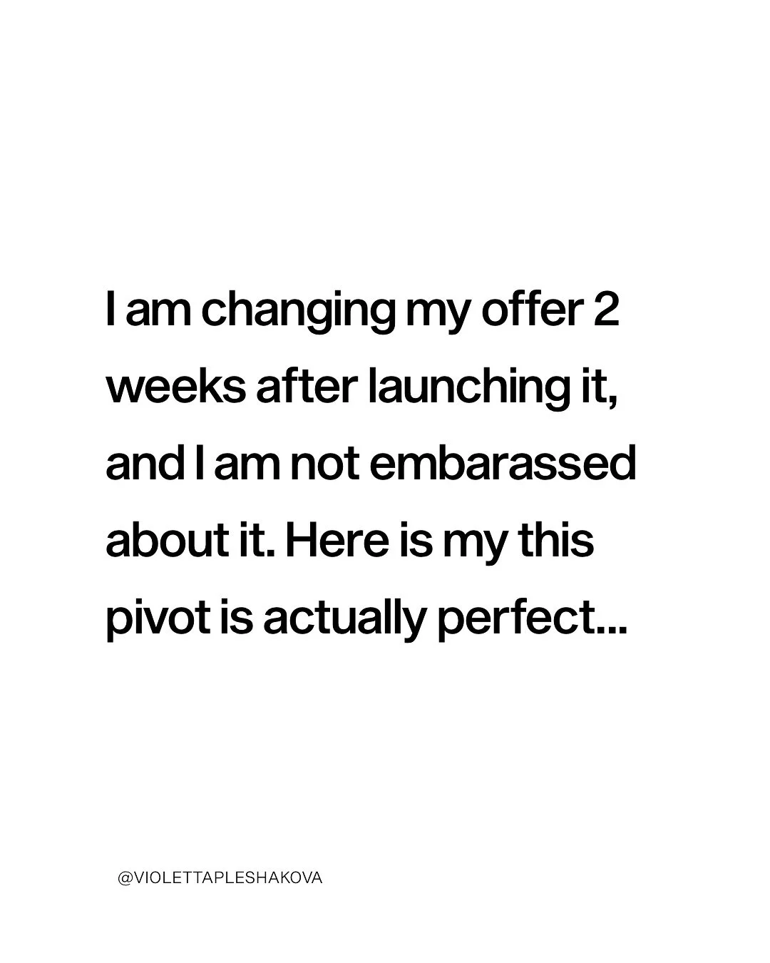Behold a case study of messaging upgrades and plot twists - because what is leadership if not refining, transforming and pivoting in real time?

What&rsquo;s new in UNDENIABLE:

🔥4 months not 6&nbsp;- punchier but deeper and tighter

👑added 1:1 str