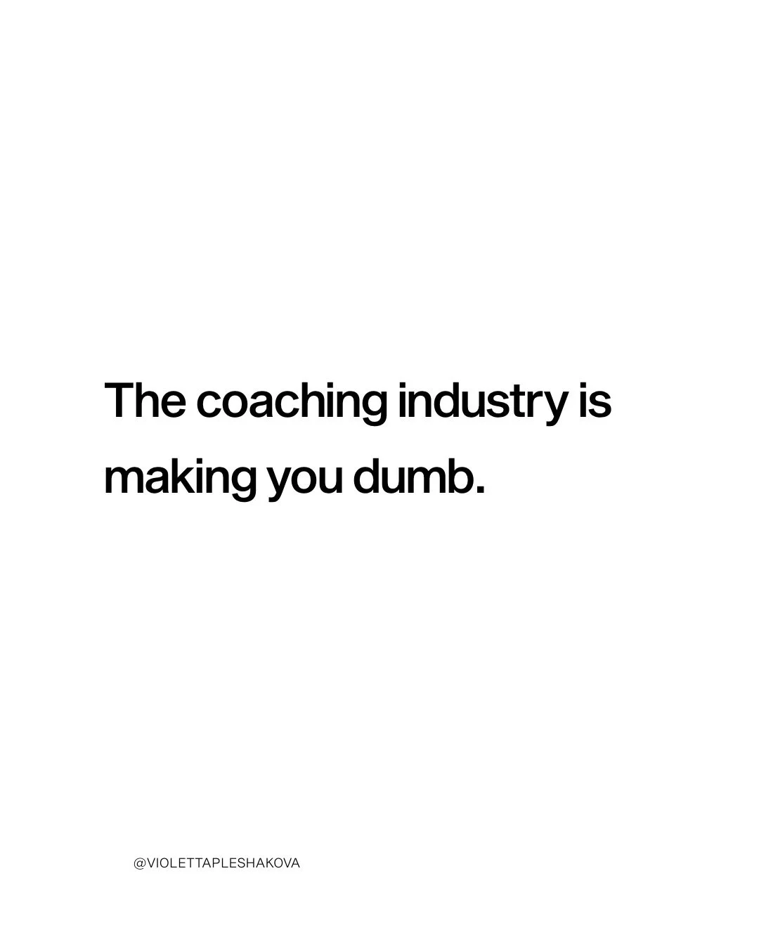 If you find yourself condensing your depth, competence, and originality in &ldquo;here is my 3-step process&rdquo; formats, I bet you are exhausted and probably also resentful.

And I am here to state the obvious:

Fitting into the mainstream marketp