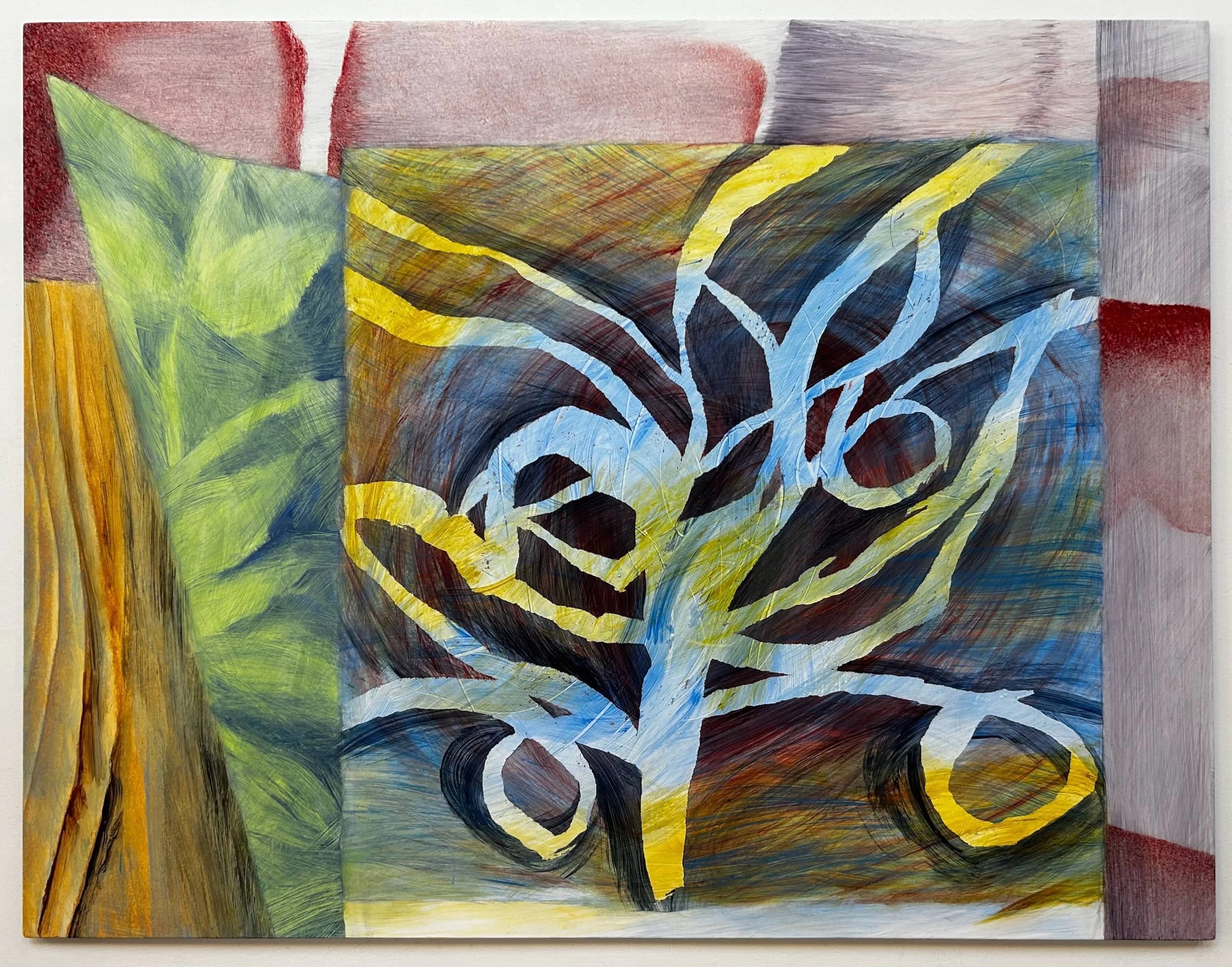 To Dance,  2026, Acrylic painting, 37" x 48",