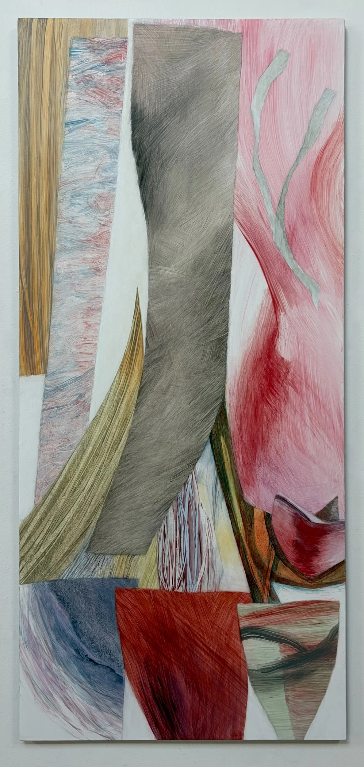 To Wish, 2026, acrylic painting, 48" x 22"