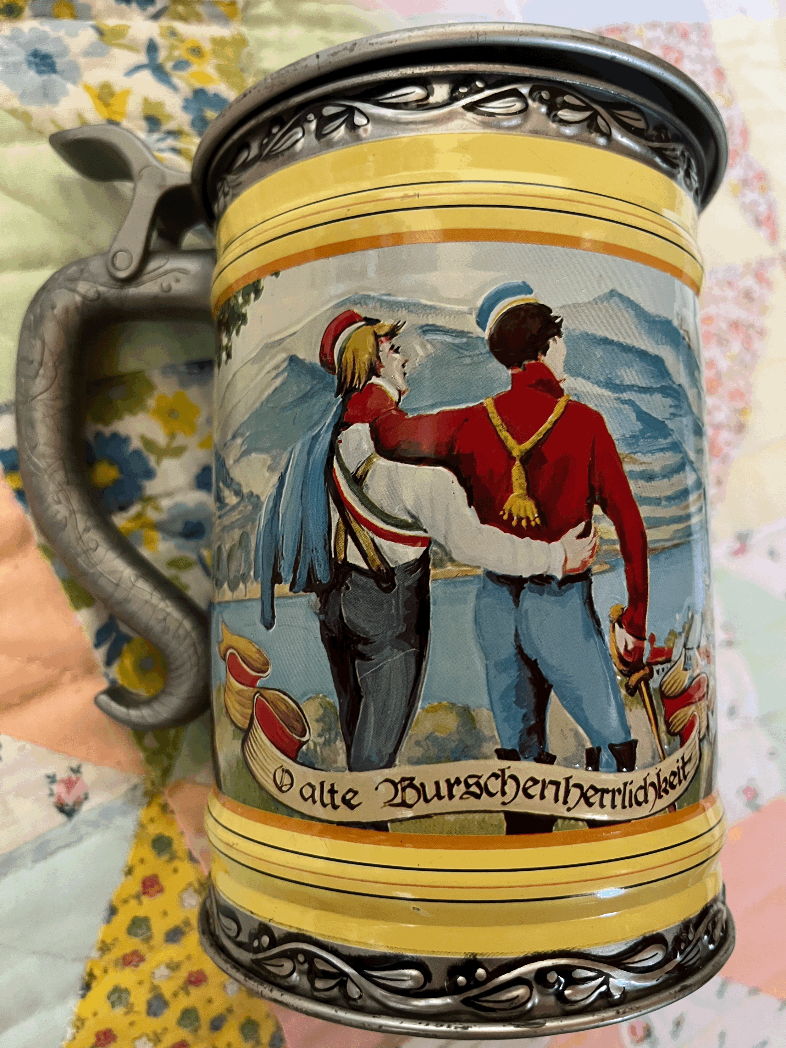 Fricke & Nacke Tin Beer Stein