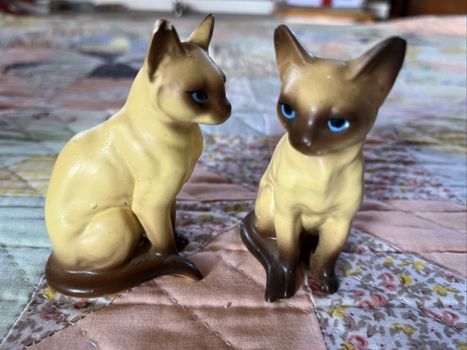 MCM Siamese Cat Figurines