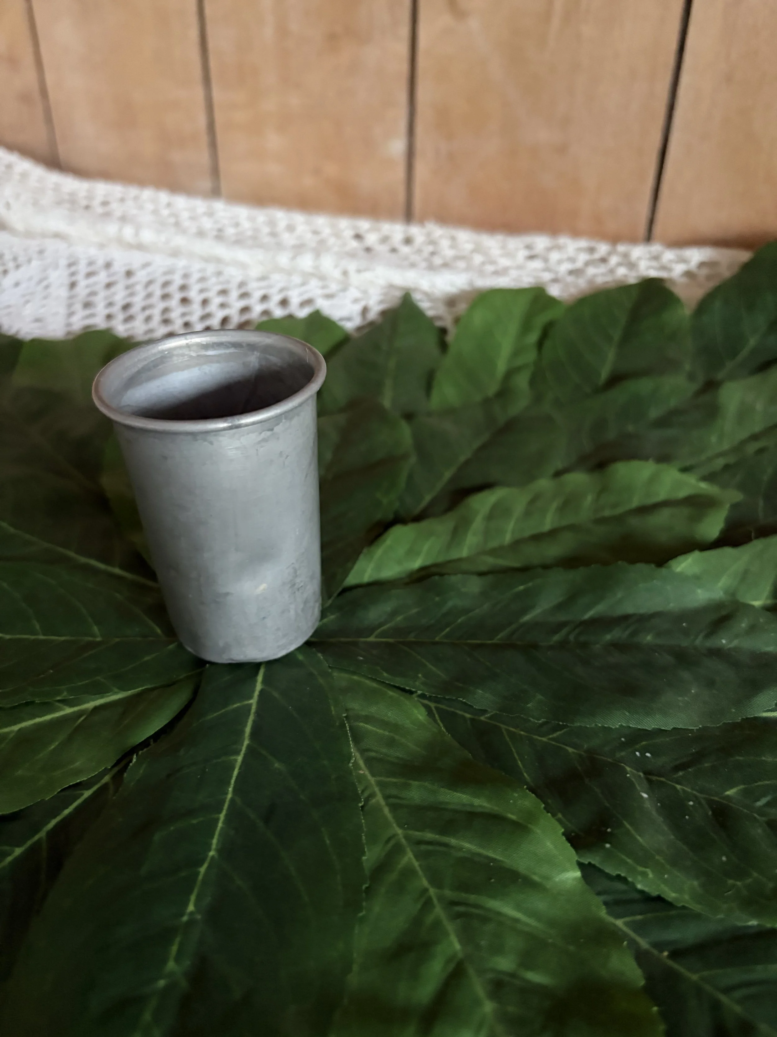 Vintage Tin Cup