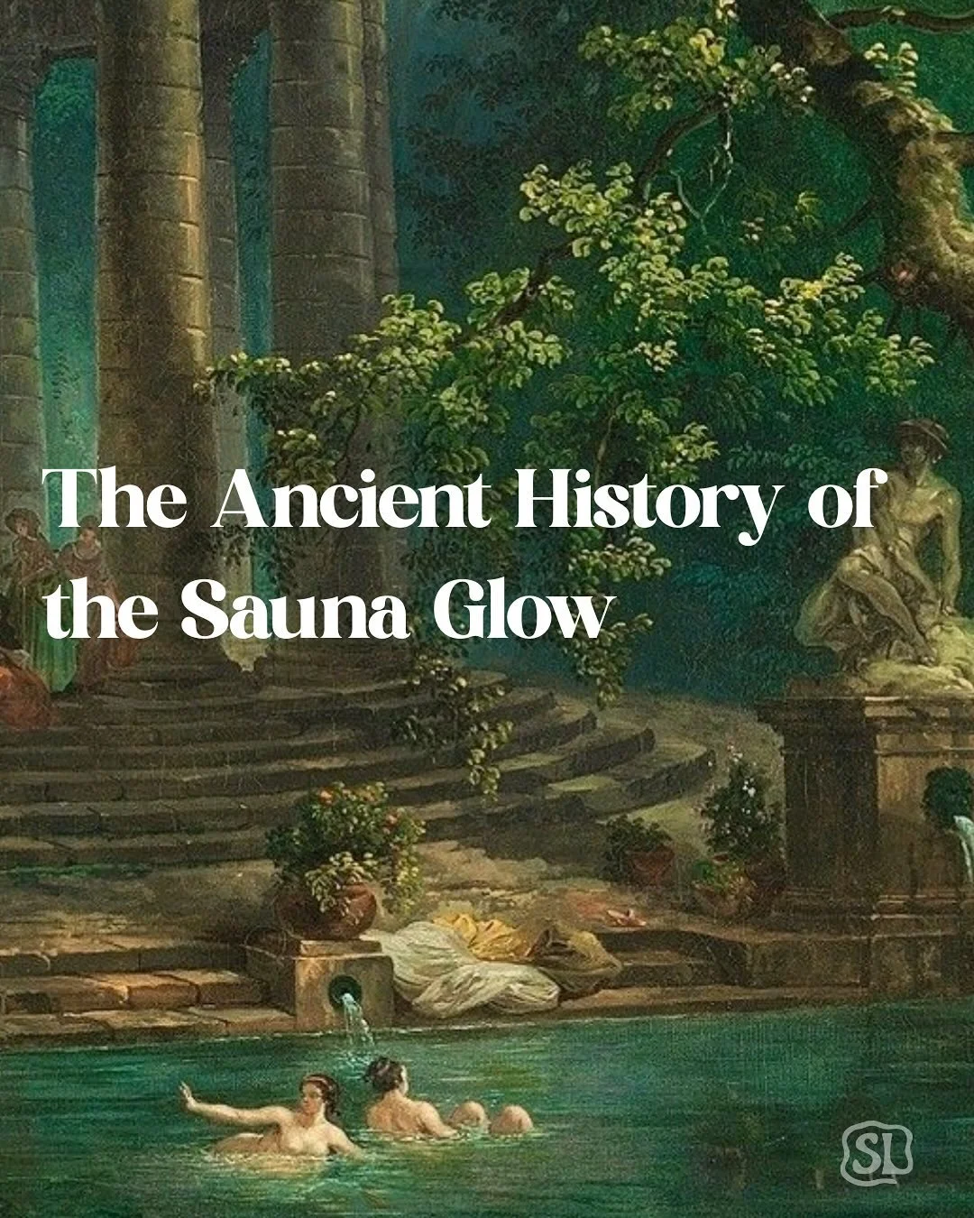 Centuries of wisdom meet the present moment. 

Saint Lucie carries that knowledge forward: slow beauty made for the sauna, designed for radiance. 

1. The Bathing Pool by Hubert Robert
2. Boris Kustodiev. Russian Venus, 1926
3. Pinterest. Banya Devi.