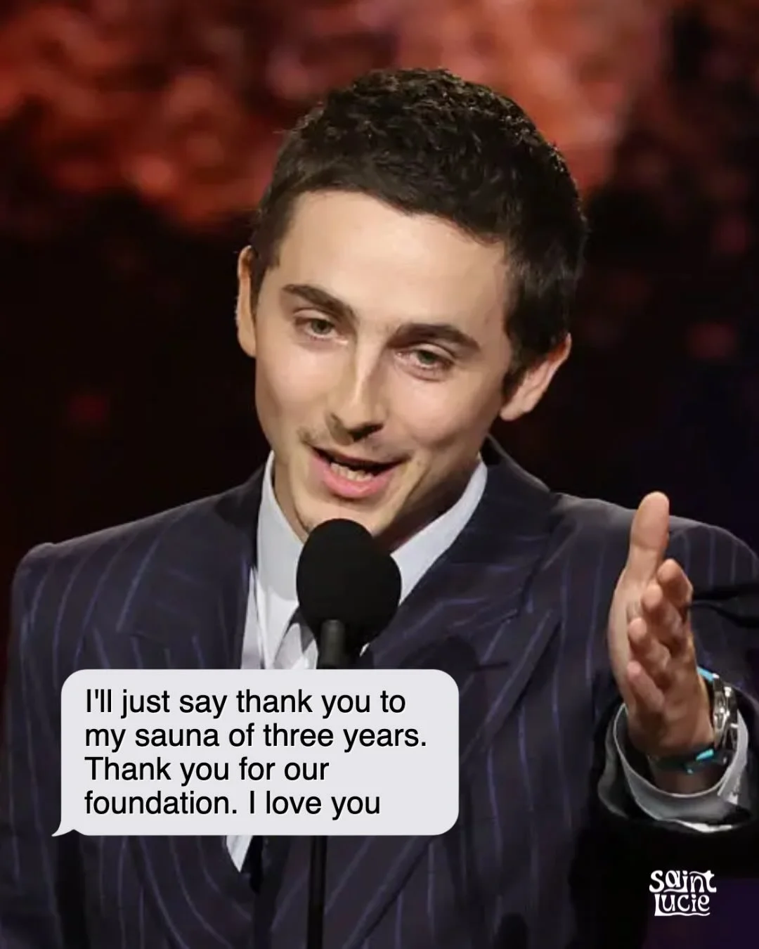 Shout out to all the sauna towels that have been lost along the way&mdash; we love you.