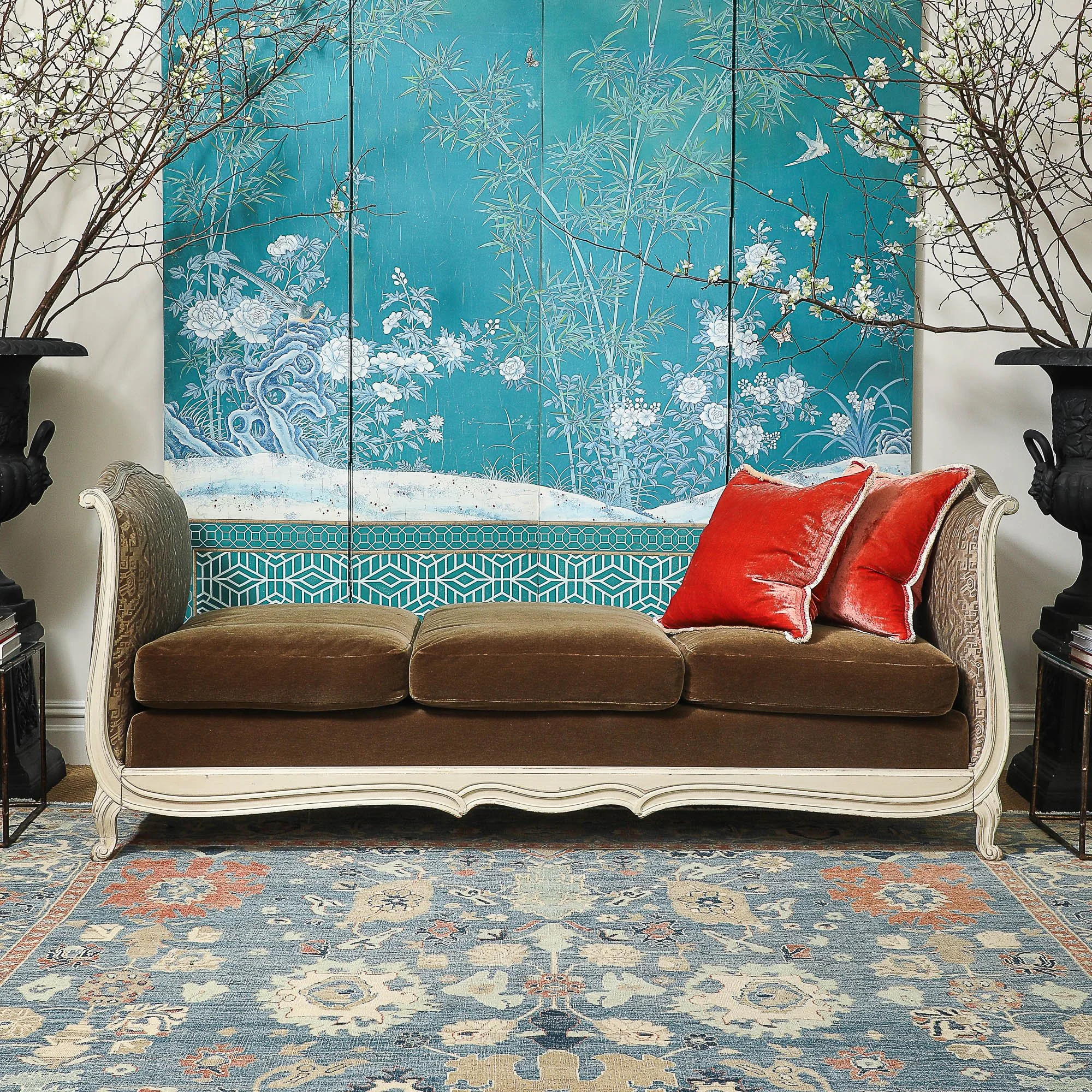 Vintage French Neoclassical Daybed