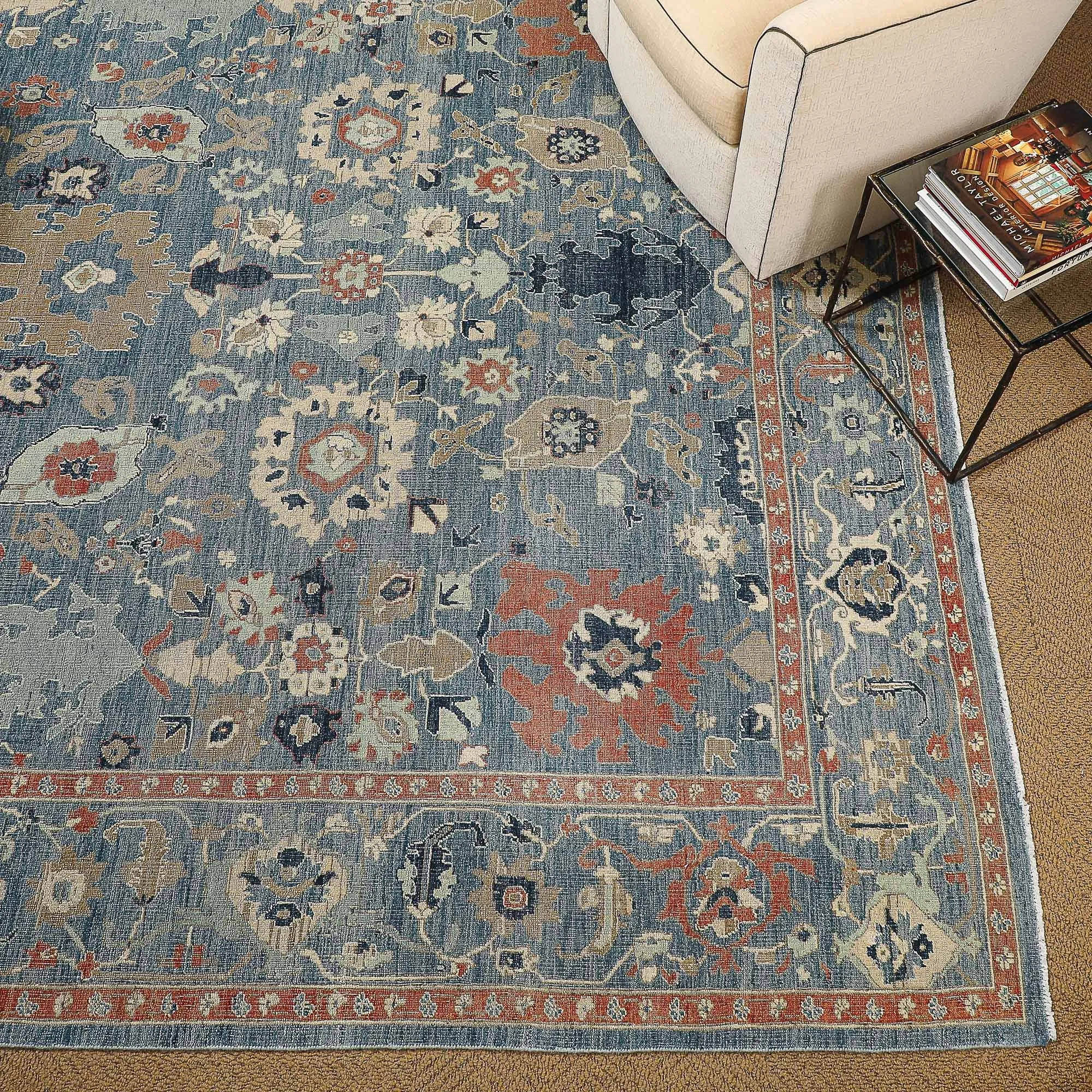 Hand-knotted Oversized Persian Rug