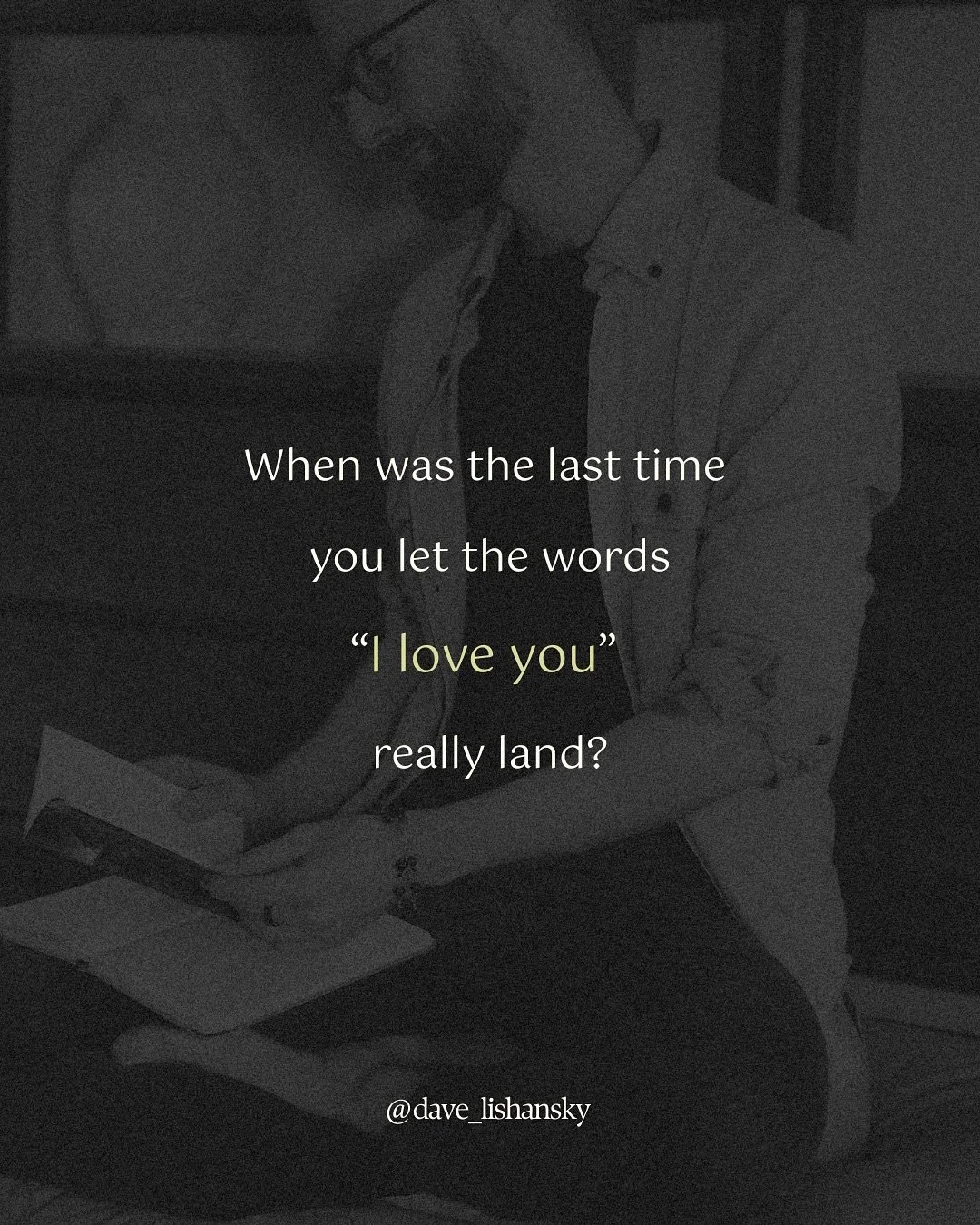 See what happens when you choose to Let Love In.

Join the free workshop (all are welcome) at the link in bio.