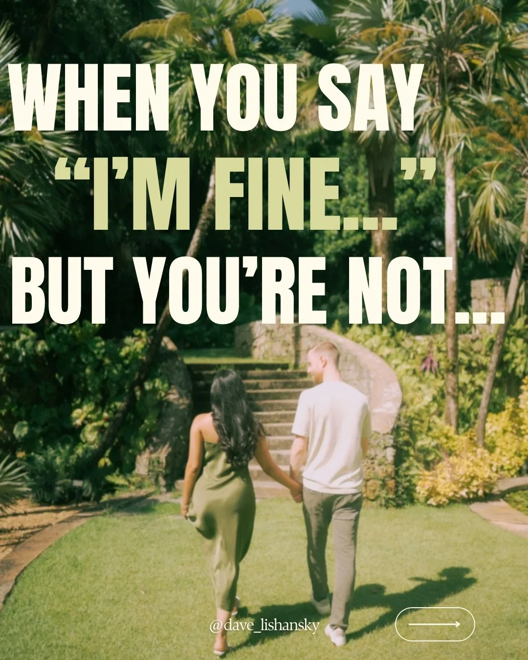 You were taught to prioritize grit over your own well-being.

That&rsquo;s not your fault. 

But if you want to be trustworthy&hellip;
Someone people around you can rely on&hellip;

Then be trustworthy. 

Stop ignoring your body&rsquo;s signals that 