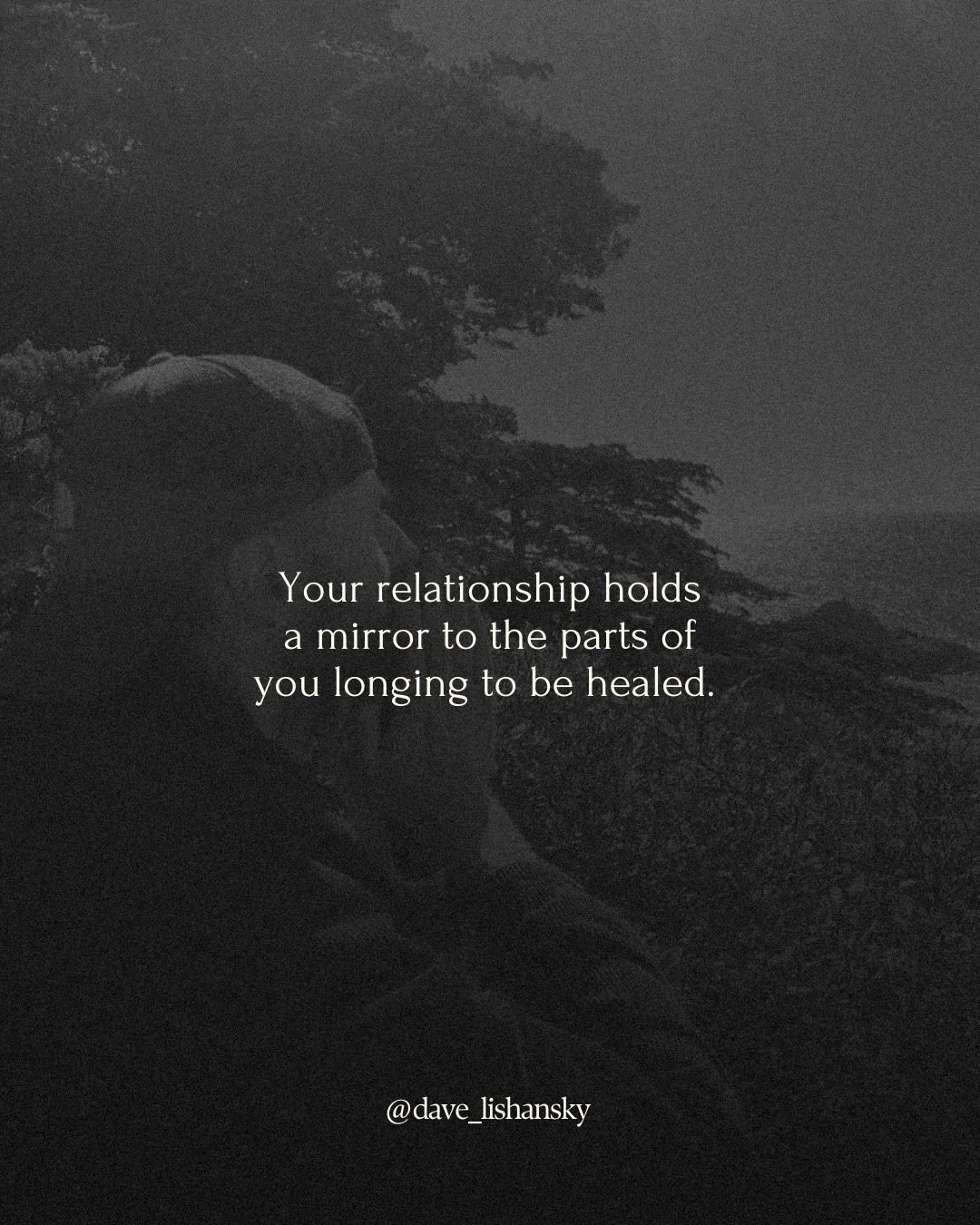 We all find ways to shrink away from love. 

And when we finally recognize we&rsquo;re doing it, it will always reveal some way we&rsquo;re letting fear take the wheel. 

&ldquo;She wouldn&rsquo;t want to know that part of me...&rdquo;

&ldquo;I can&