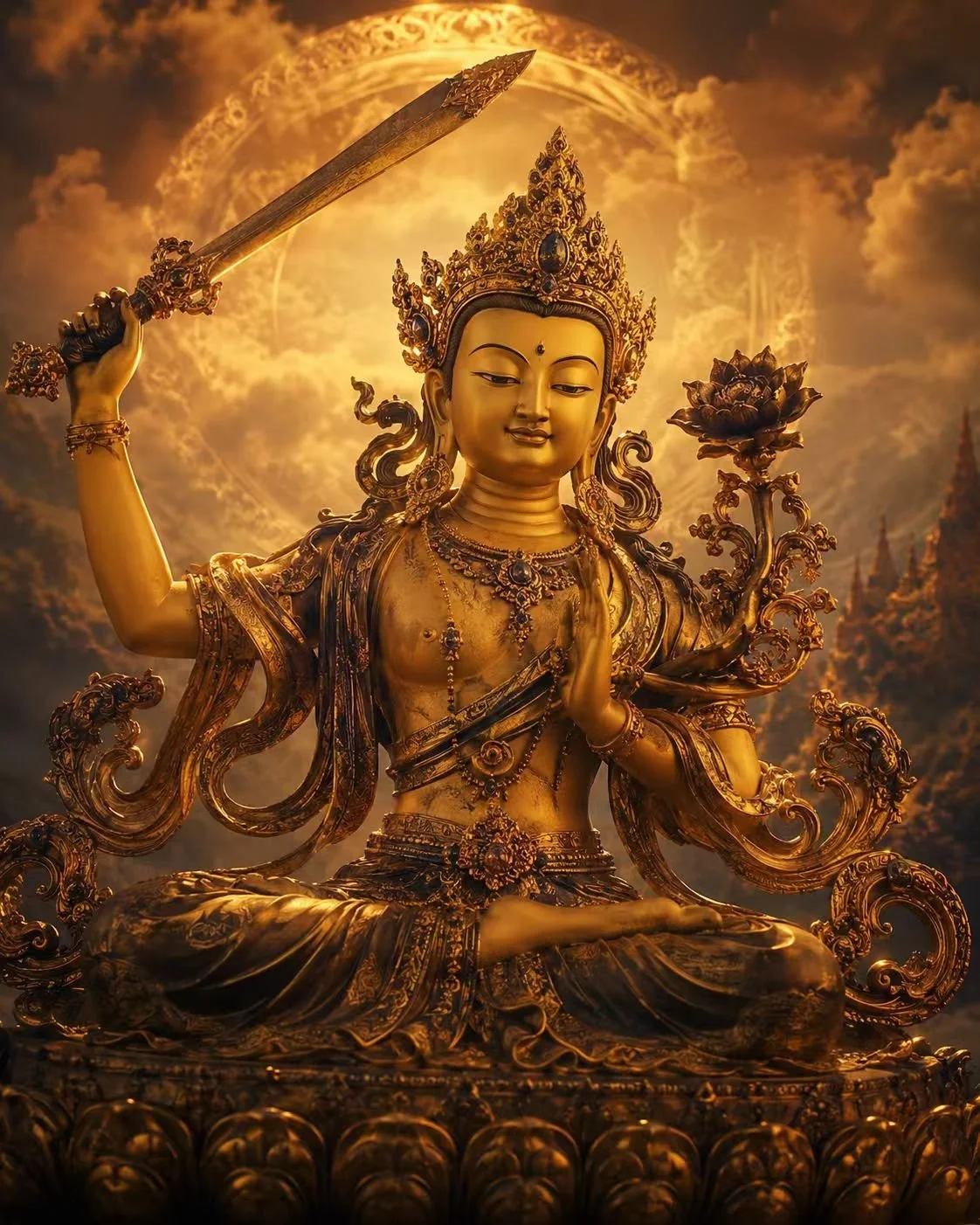 Happy Birthday to Bodhisattva Manjushri          &nbsp;恭迎文殊菩萨圣诞&nbsp;