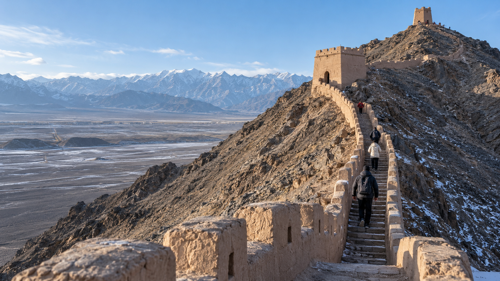 Jiayuguan Overhanging Great Wall
嘉峪关悬臂长城