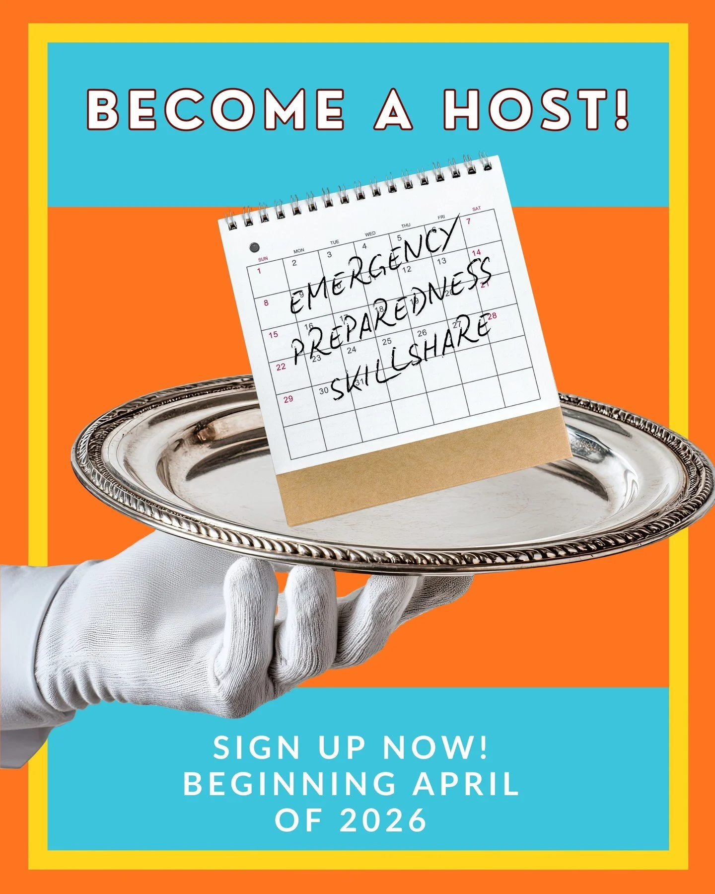 You're Invited to Host an Emergency Preparedness Skillshare! It's free for hosts in N/NW Portland.  Please reach out if you're in other areas and we can put you on a list for when that opportunity opens up! 
#portland, #emergencypreparedness, #commun