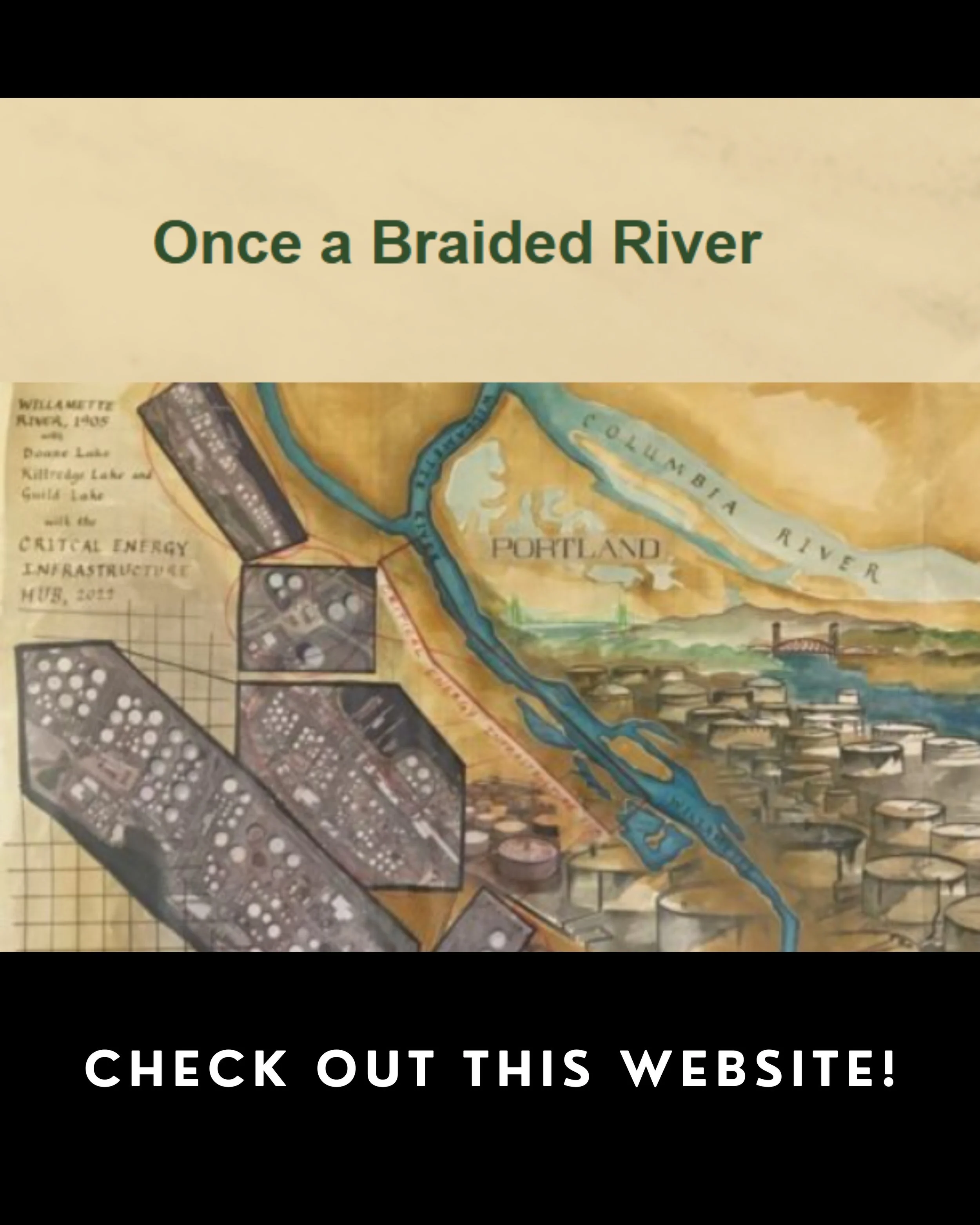 Check out this excellent website to learn about the land in which you live. It will connect you to your home and re-invigorate your sense of stewardship. 
www.onceabraidedriver.org

#thewilametteriver, #awareandprepared, #emergencypreparedness, #port