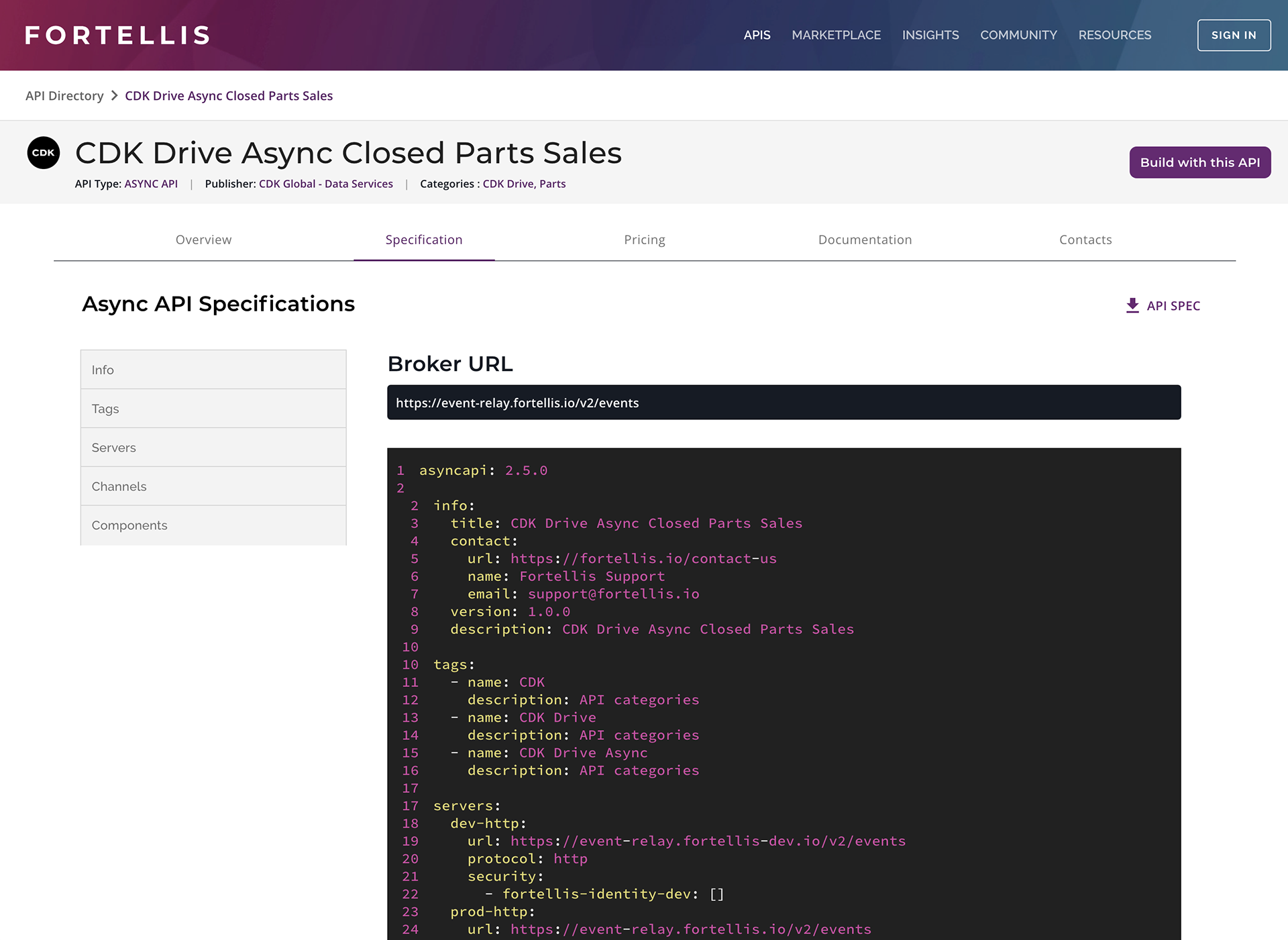 Parts API