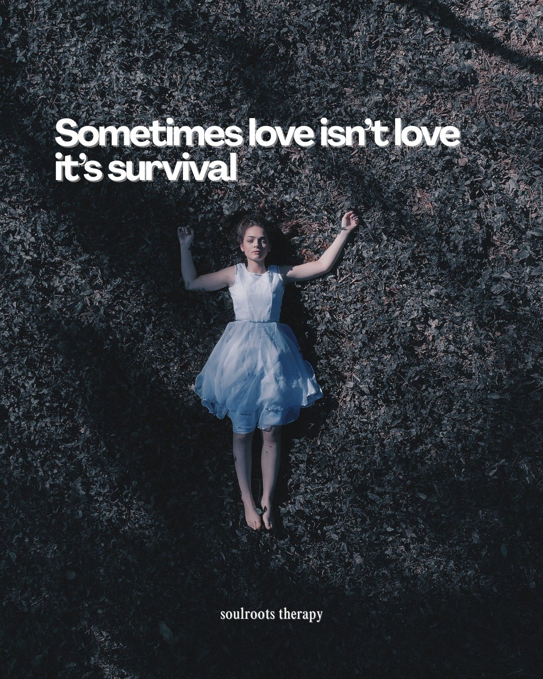 Sometimes what we call love is actually self-abandonment.

When love once meant staying quiet, pleasing, coping, or not having needs the body learns to disappear to stay connected.

This isn&rsquo;t a flaw.
It&rsquo;s wisdom that kept you safe.

But 