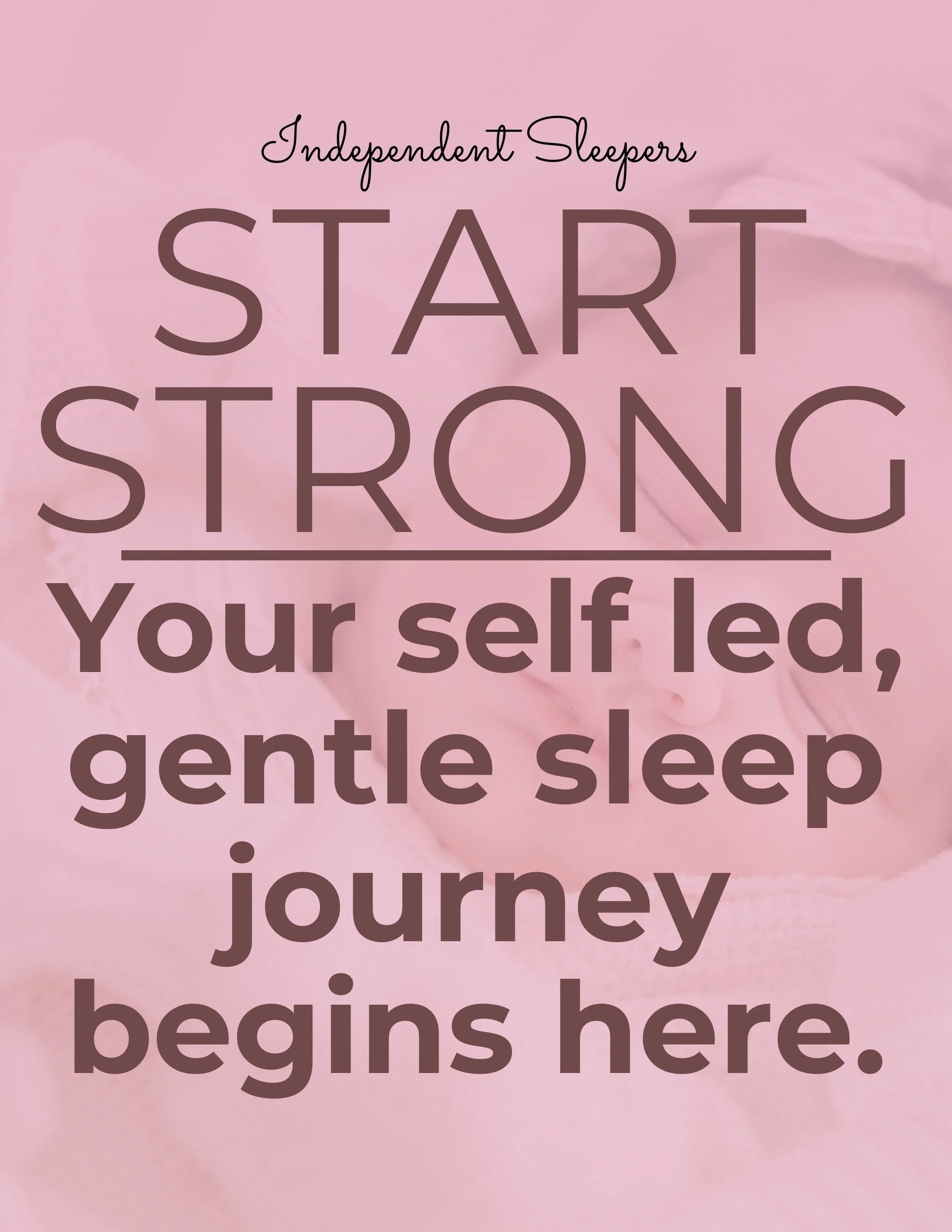 Start Strong: Sleep Training Readiness