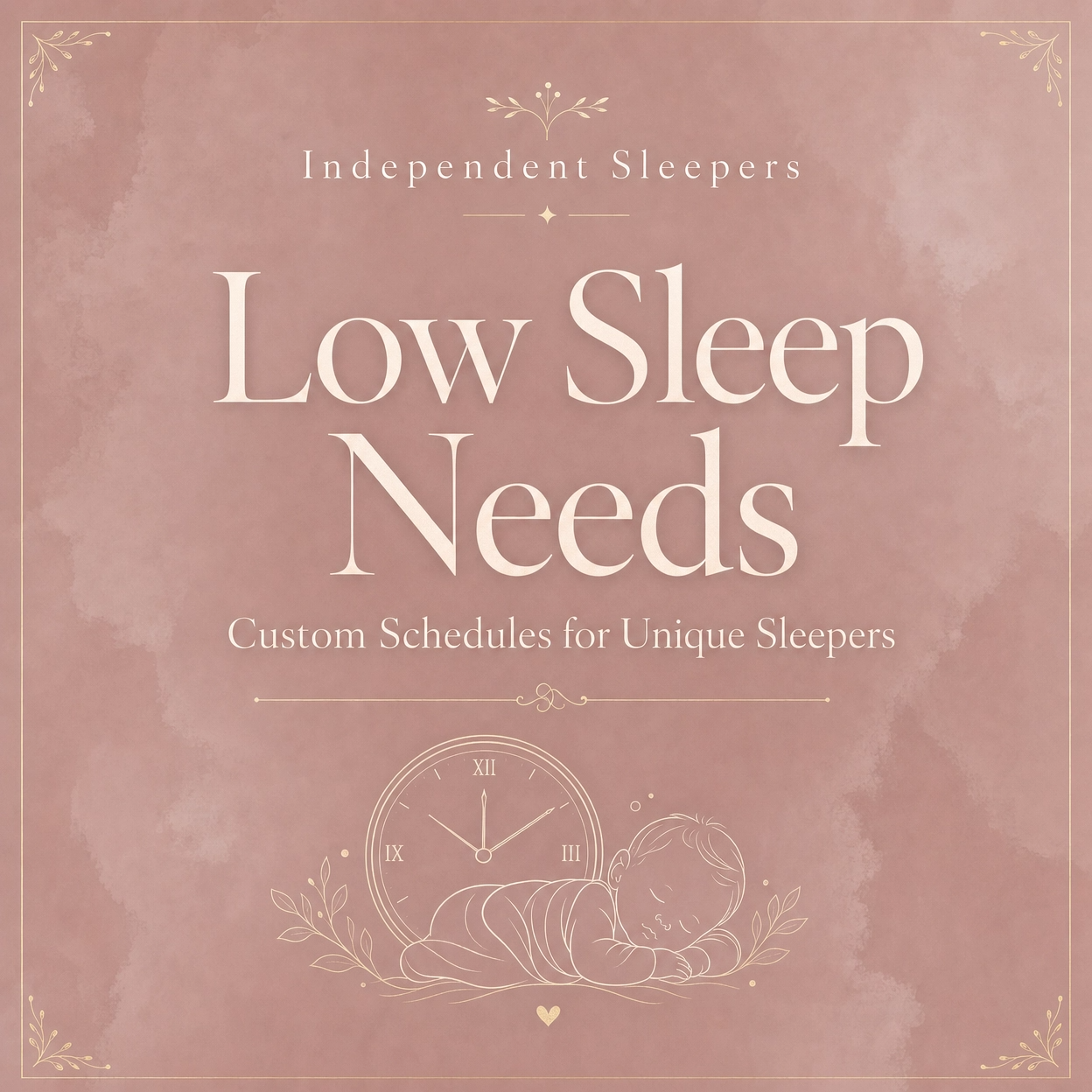 Low Sleep Needs: Custom Schedules for Unique Sleepers