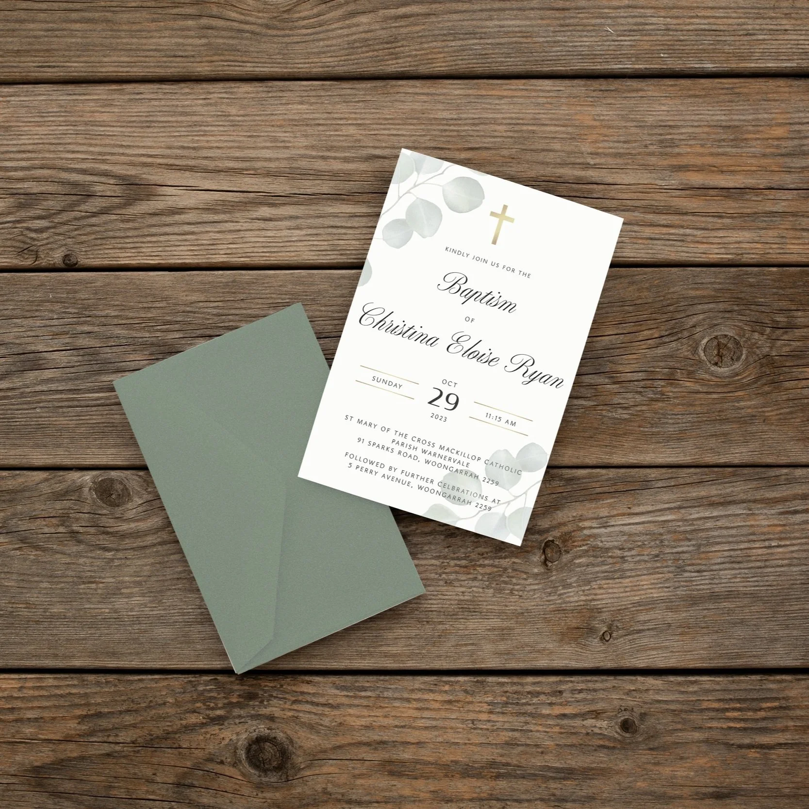 Baptism Invitation