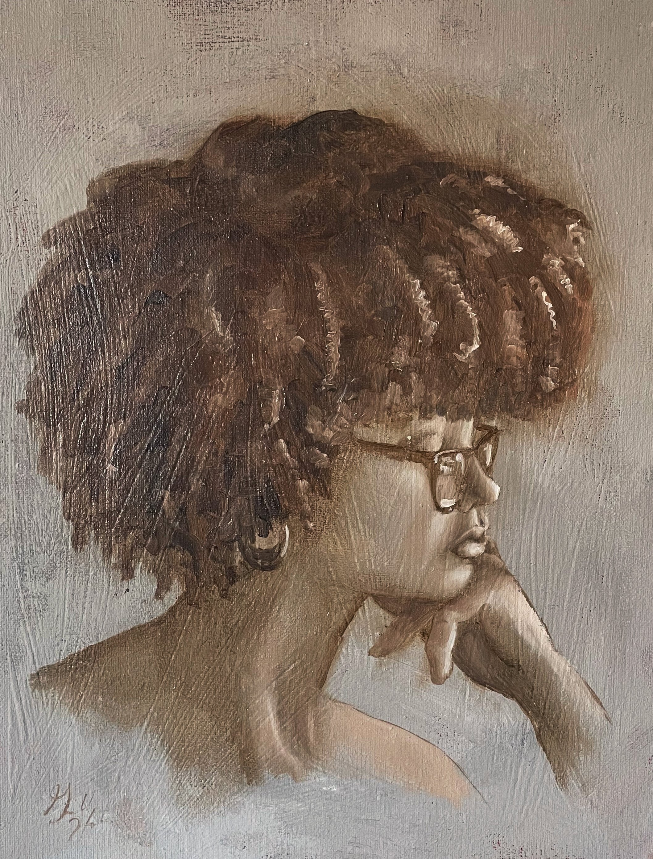Portrait of Nat
